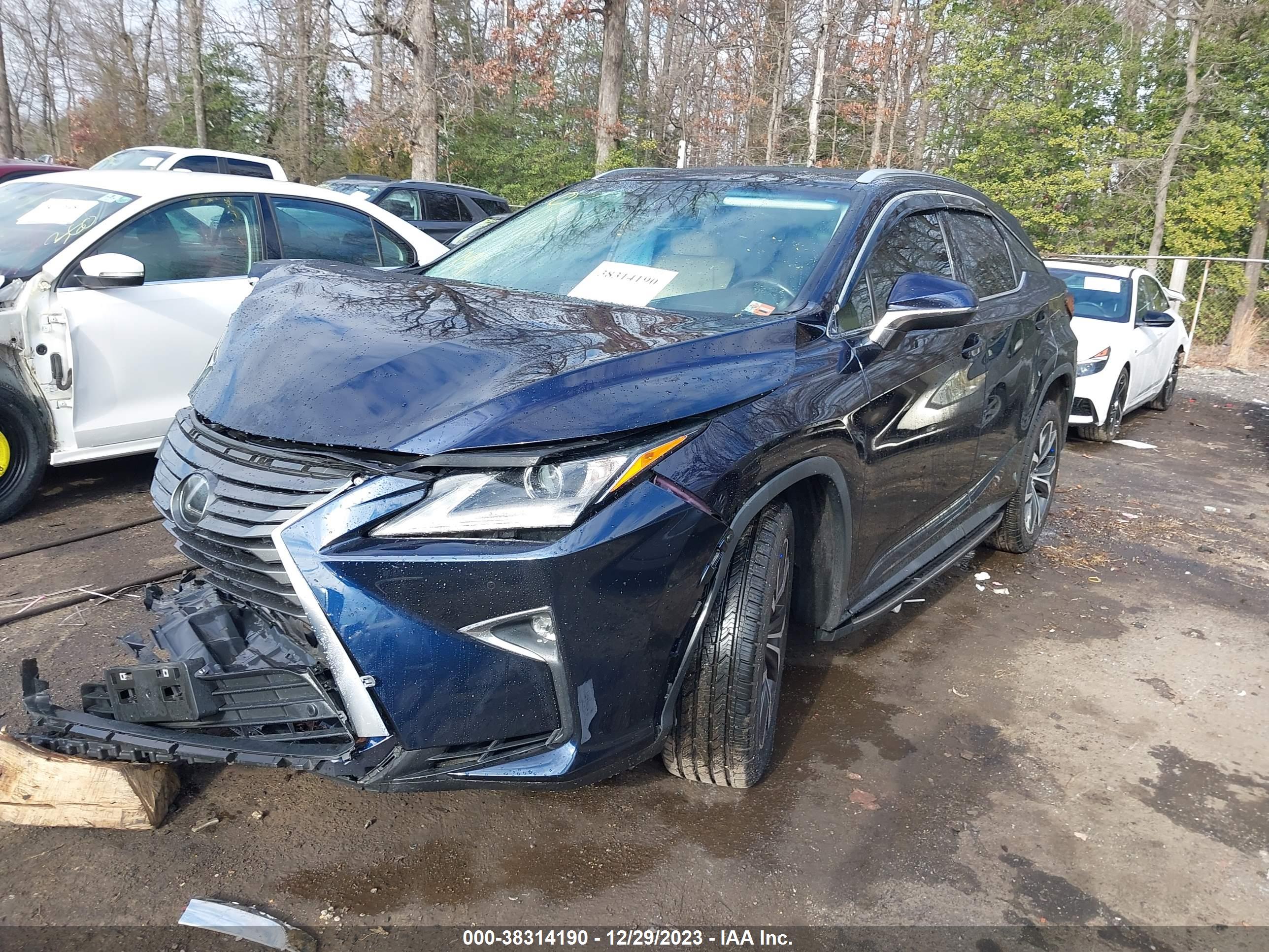 2017 LEXUS RX 350 — VIN 2T2BZMCA9HC083158 — photo 2
