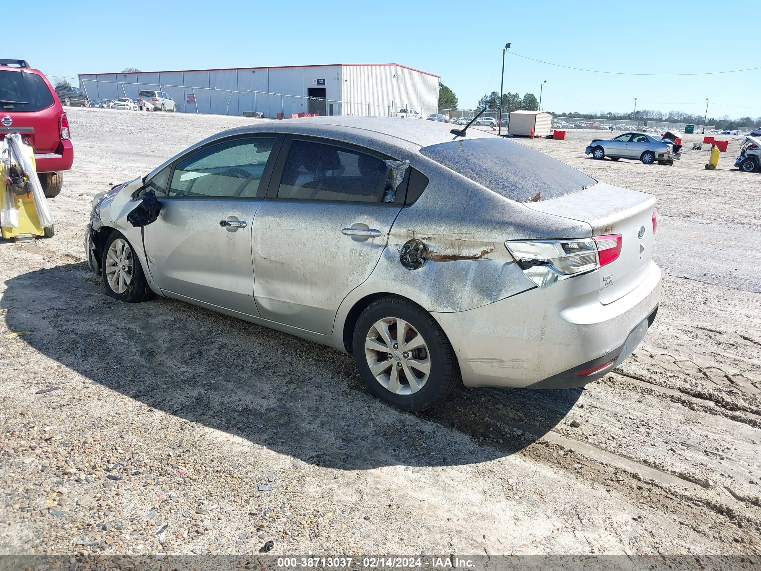 2012 KIA RIO — VIN KNADN4A32C6045037 — photo 3