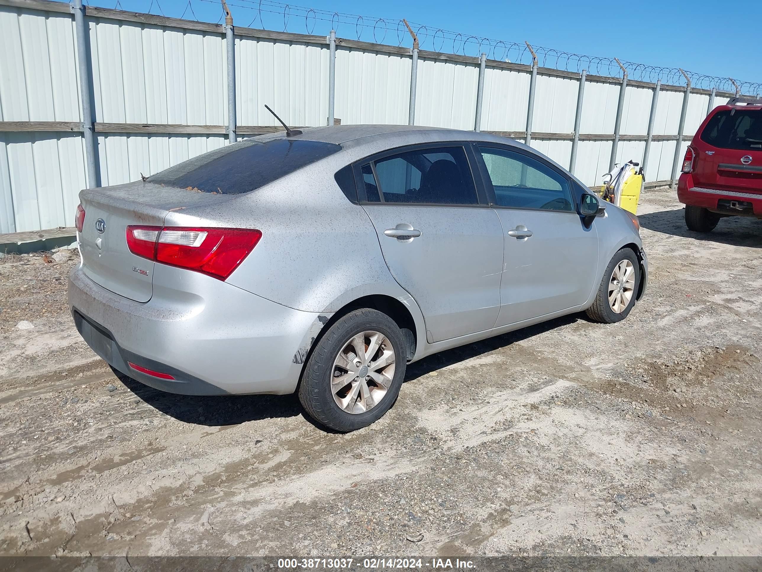 2012 KIA RIO — VIN KNADN4A32C6045037 — photo 4