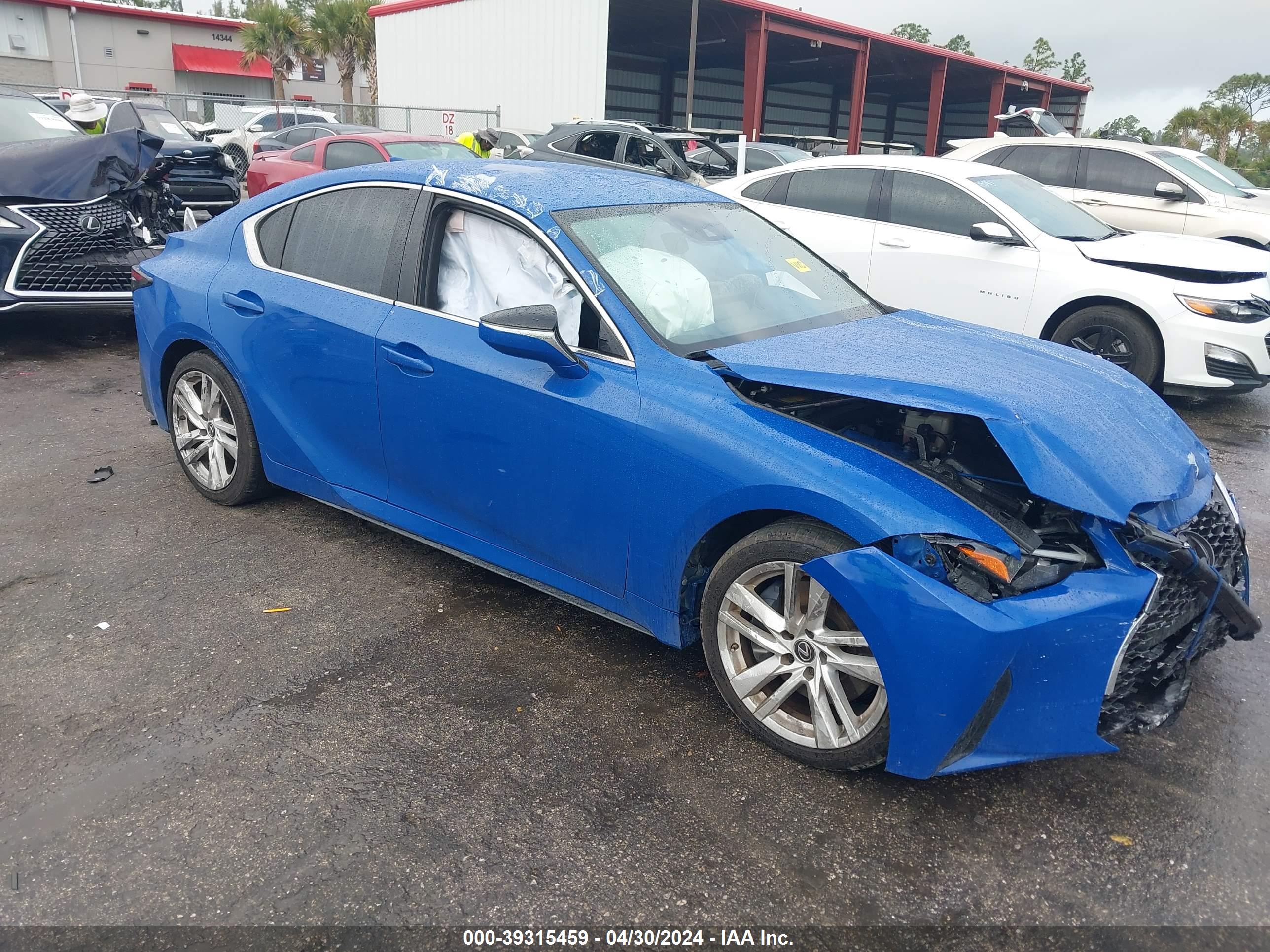 2021 LEXUS IS 300 — VIN JTHAA1D2XM5117708 — photo 1 of 13