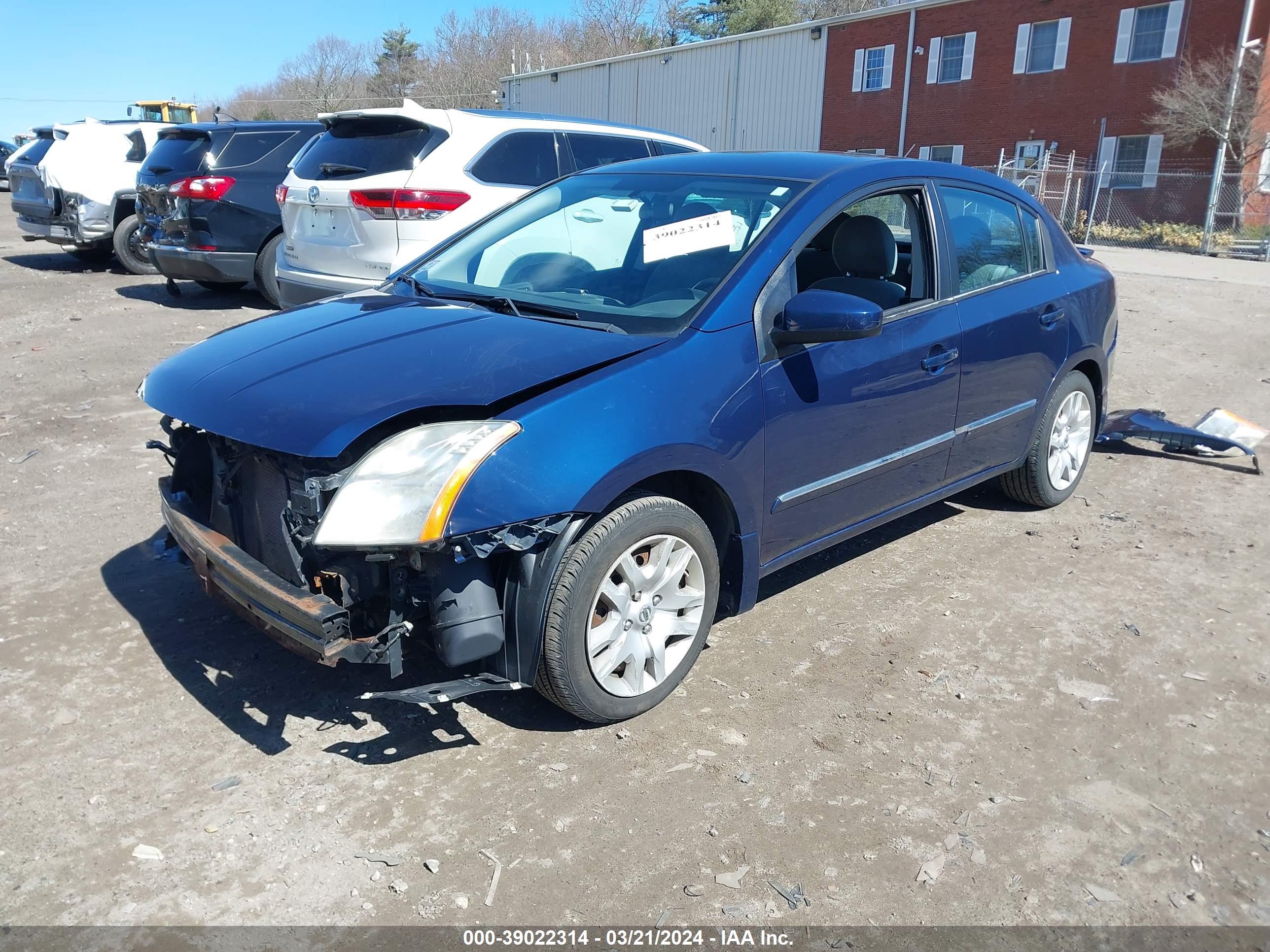 2012 NISSAN SENTRA — VIN 3N1AB6AP4CL766675 — photo 2