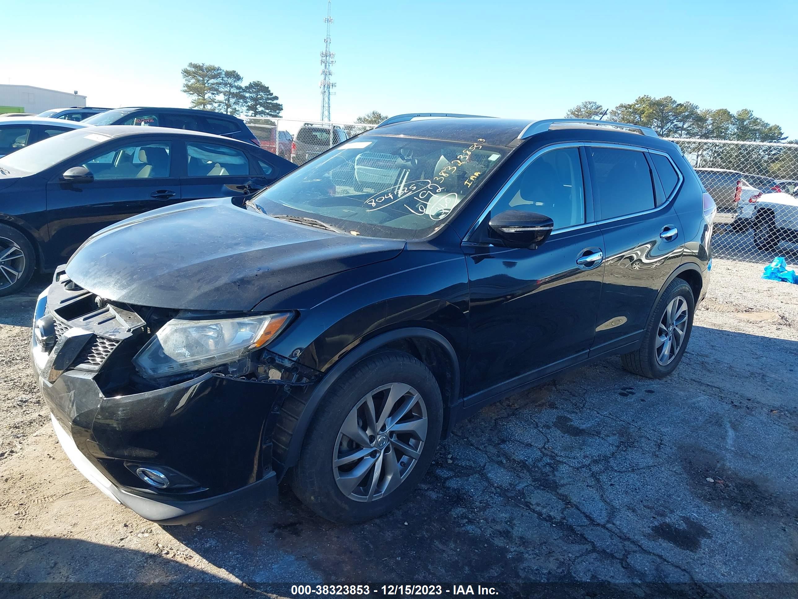 2014 NISSAN ROGUE — VIN 5N1AT2MT7EC804325 — photo 2