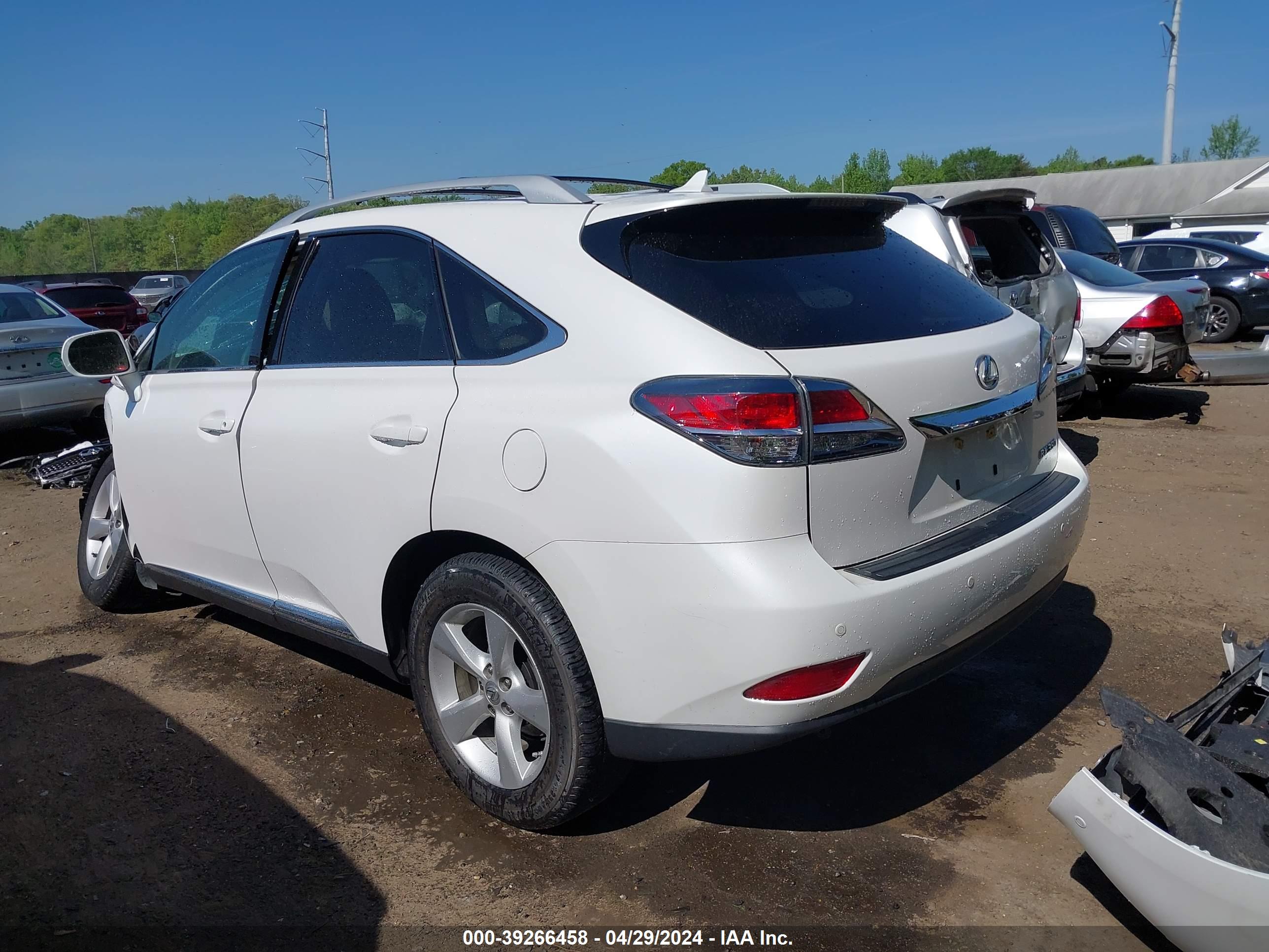 2013 LEXUS RX 350 — VIN 2T2BK1BA1DC185293 — photo 3