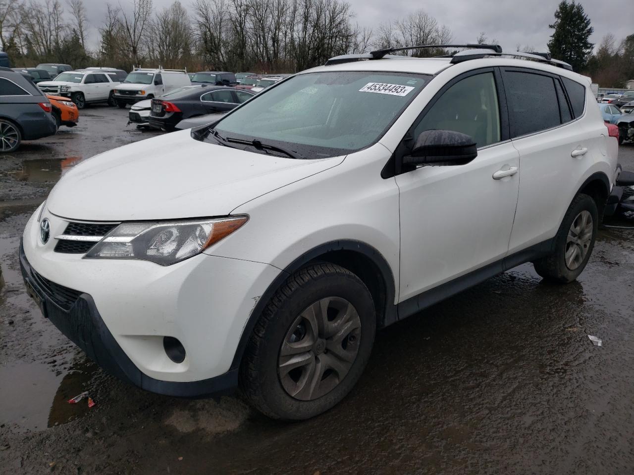 2013 TOYOTA RAV4 LE — VIN JTMBFREV6DD039738 — photo 1 of 13
