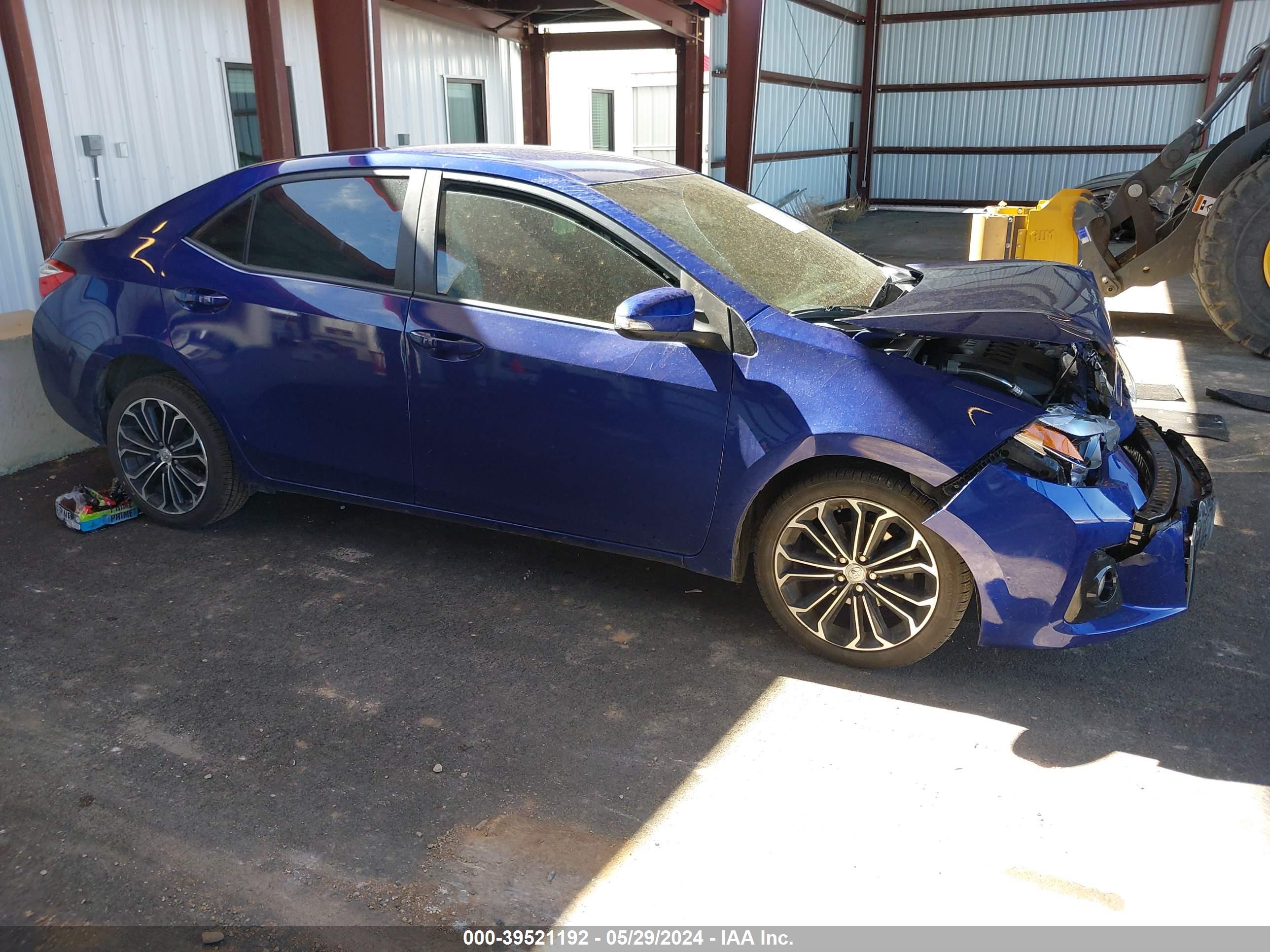 2015 TOYOTA COROLLA S PLUS