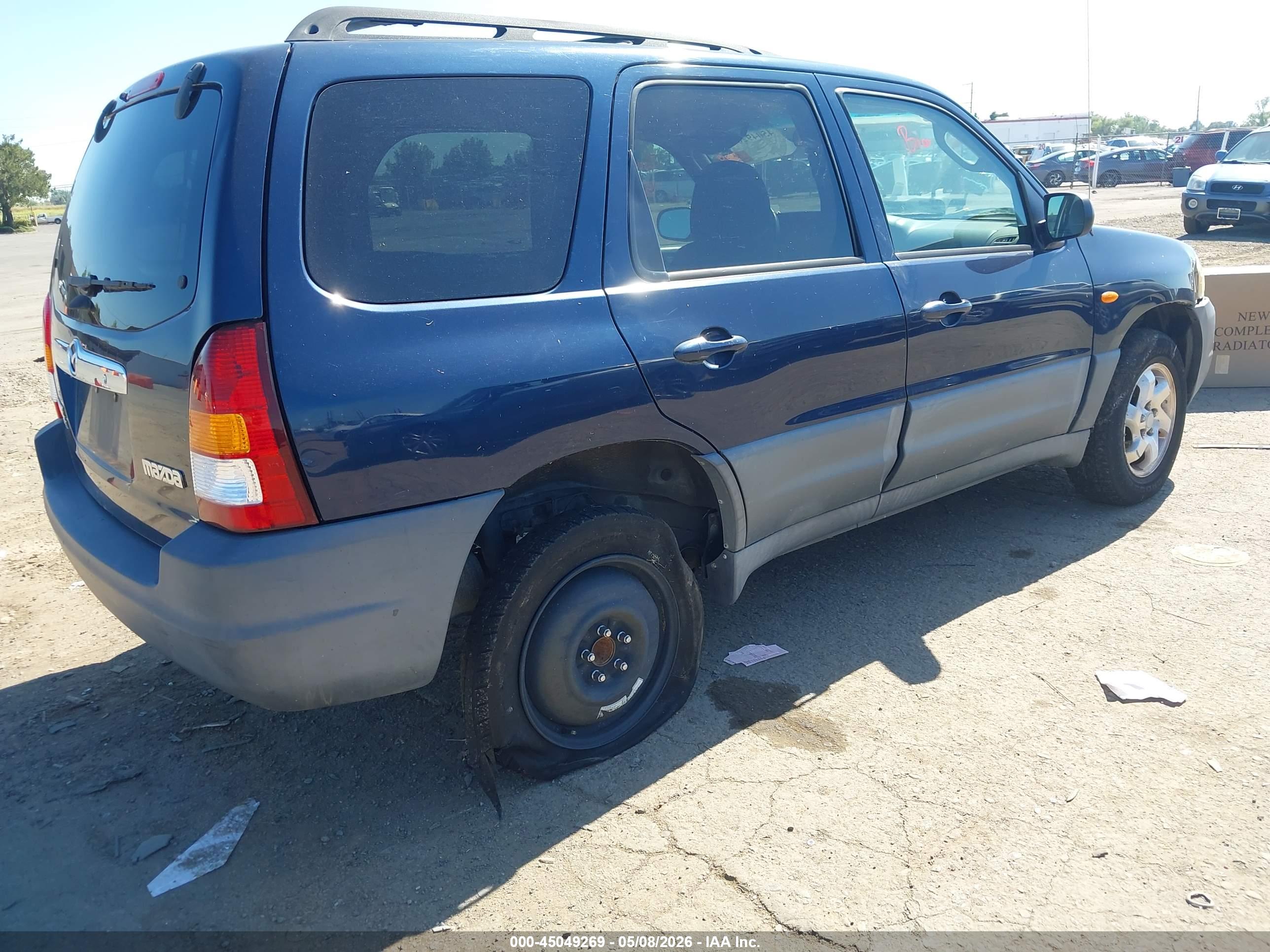 2002 MAZDA Tribute — VIN 4F2YU07B12KM46485 — photo 4