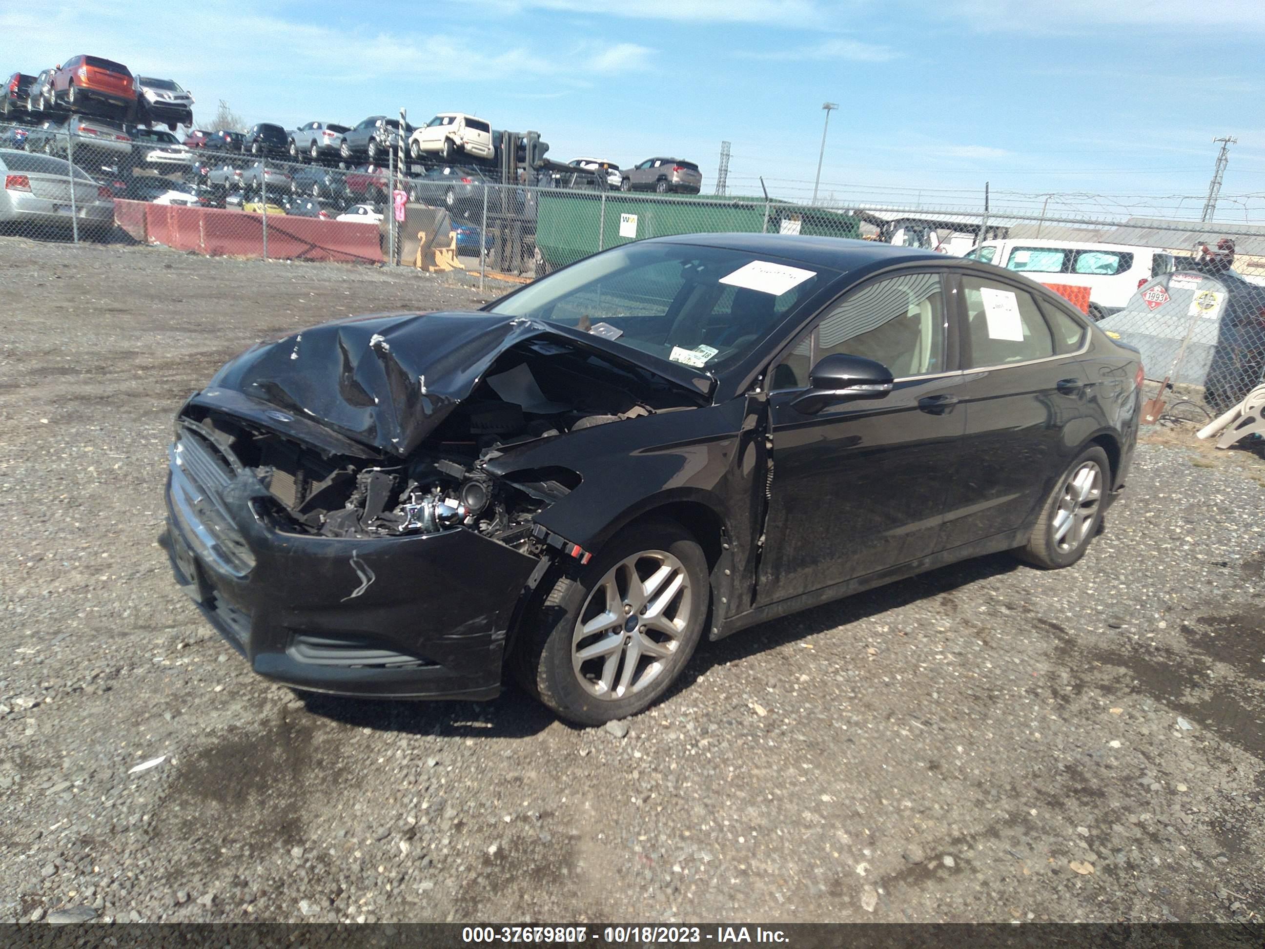 2013 FORD FUSION — VIN 3FA6P0H75DR109749 — photo 2