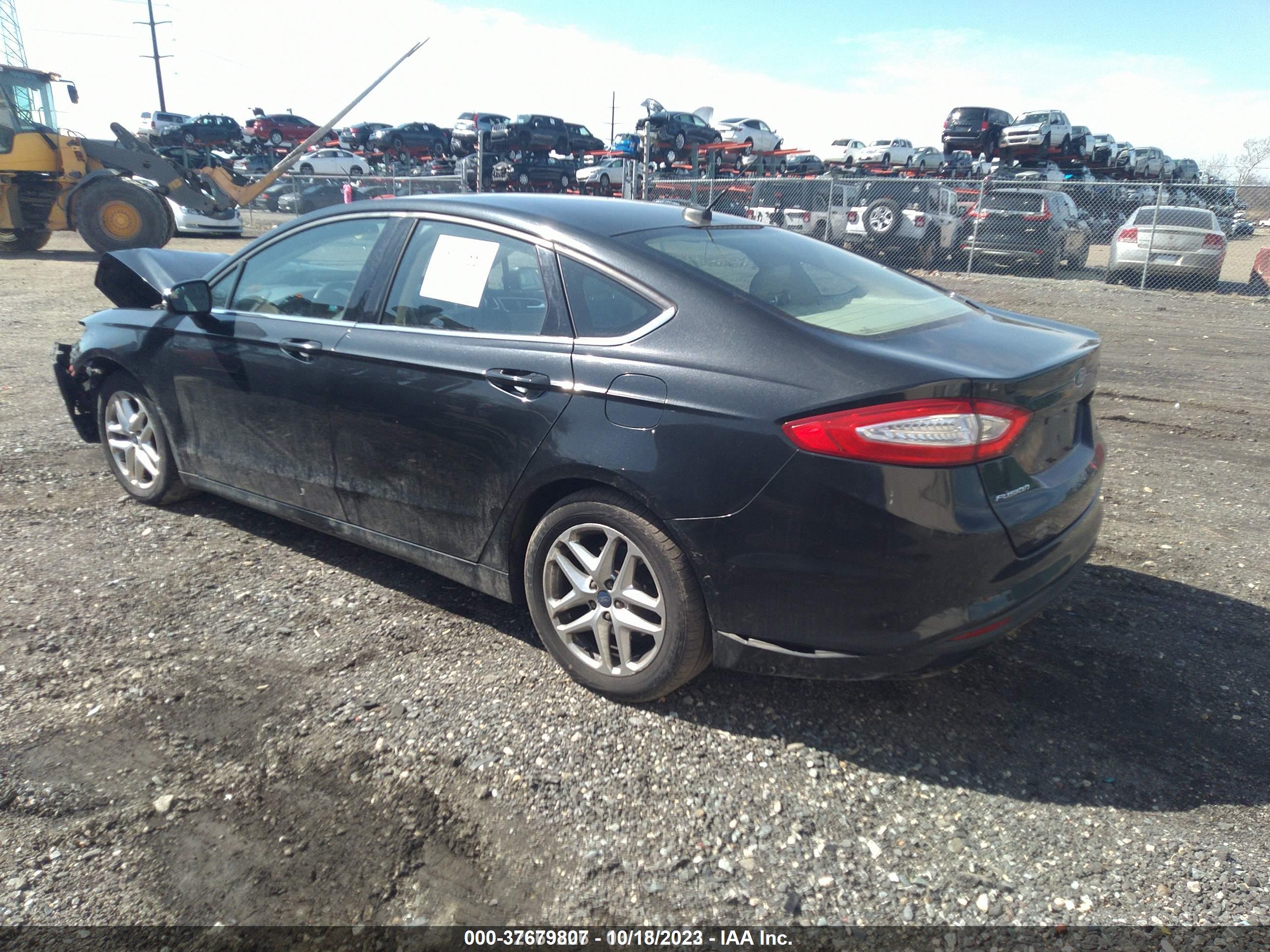 2013 FORD FUSION — VIN 3FA6P0H75DR109749 — photo 3