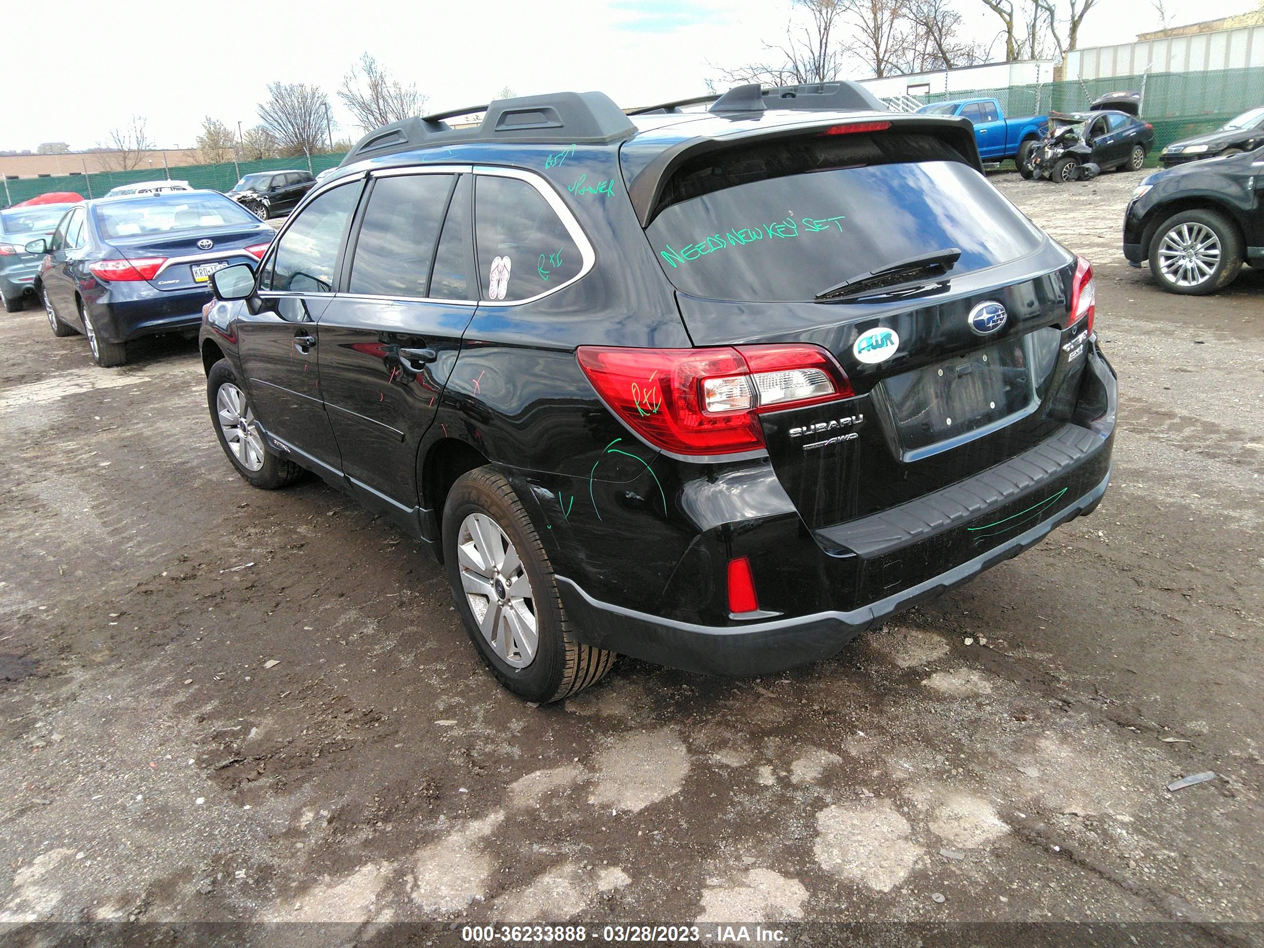 2016 SUBARU OUTBACK — VIN 4S4BSAFC9G3227959 — photo 3