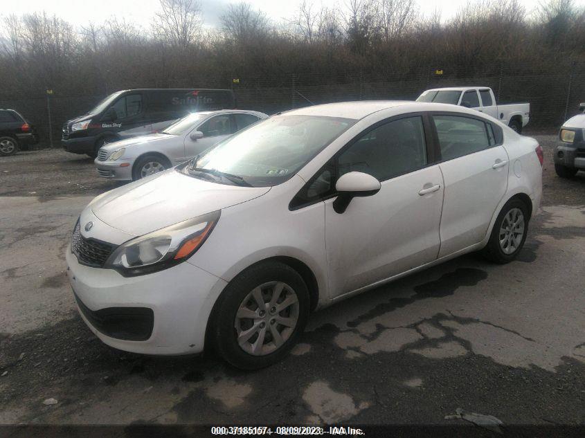 2013 KIA RIO — VIN KNADM4A32D6270191 — photo 2