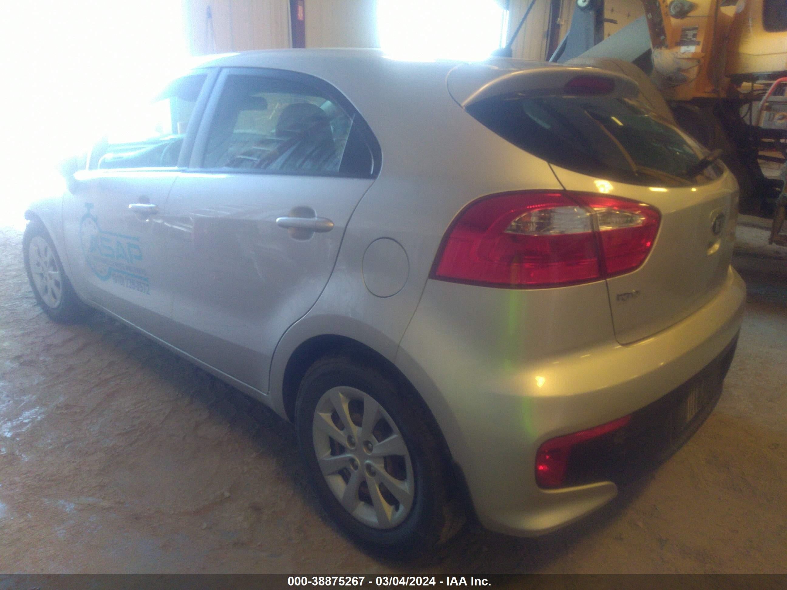 2016 KIA RIO — VIN KNADM5A31G6645949 — photo 3