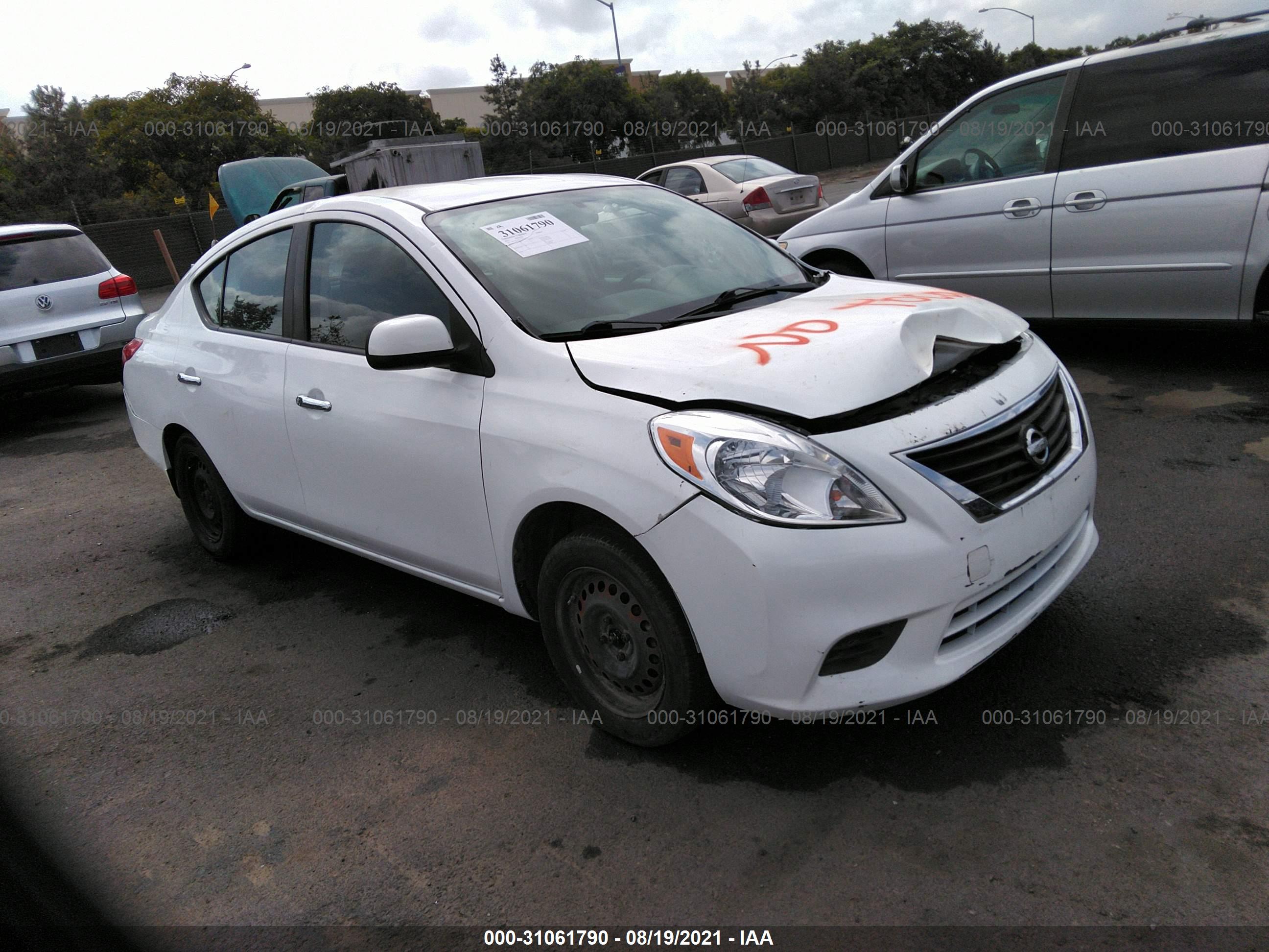 2012 NISSAN VERSA 1.6 SV