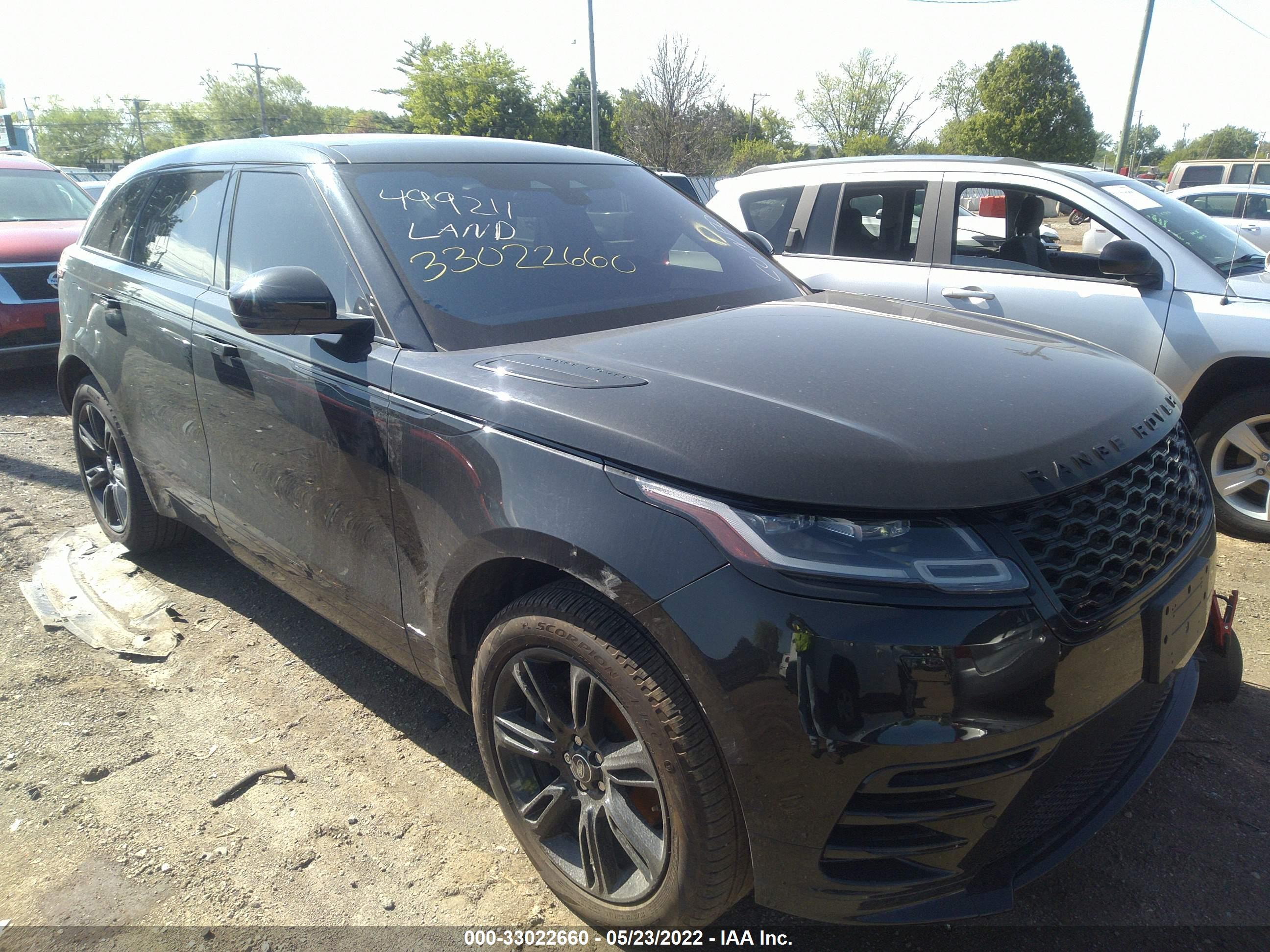 2021 LAND ROVER RANGE ROVER VELAR — VIN SALYT2EX5MA311153 — photo 1 of 11