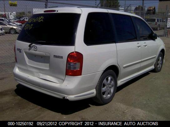 2000 MAZDA MPV — VIN JM3LW28GXY0119962 — photo 4