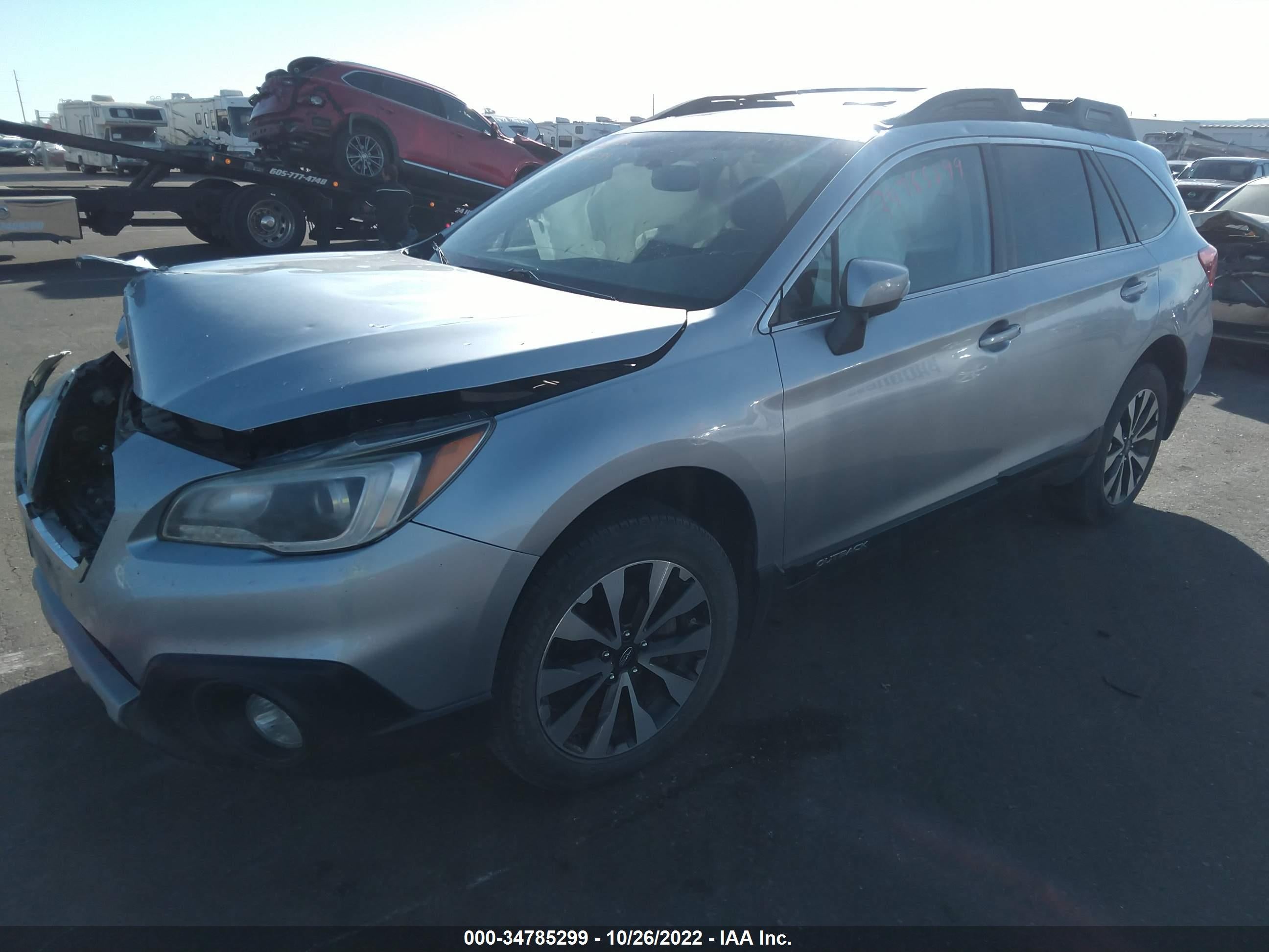 2016 SUBARU Outback — VIN 4S4BSBNC4G3303627 — photo 2