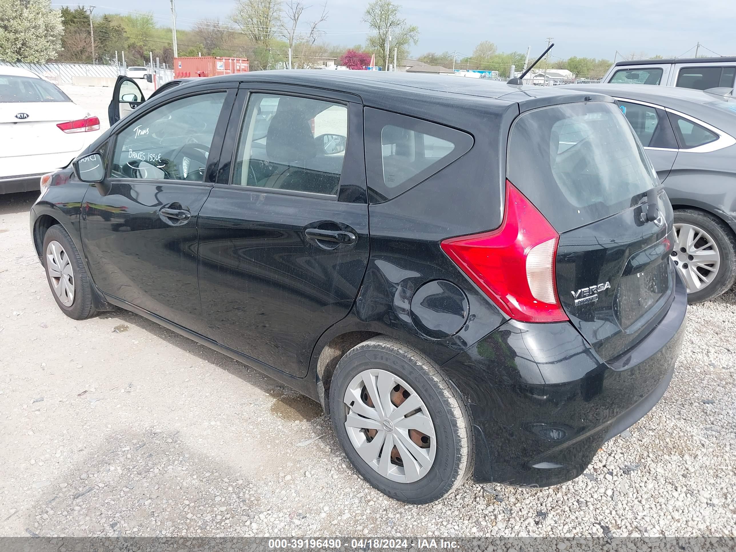 2017 NISSAN VERSA NOTE — VIN 3N1CE2CP8HL380001 — photo 3