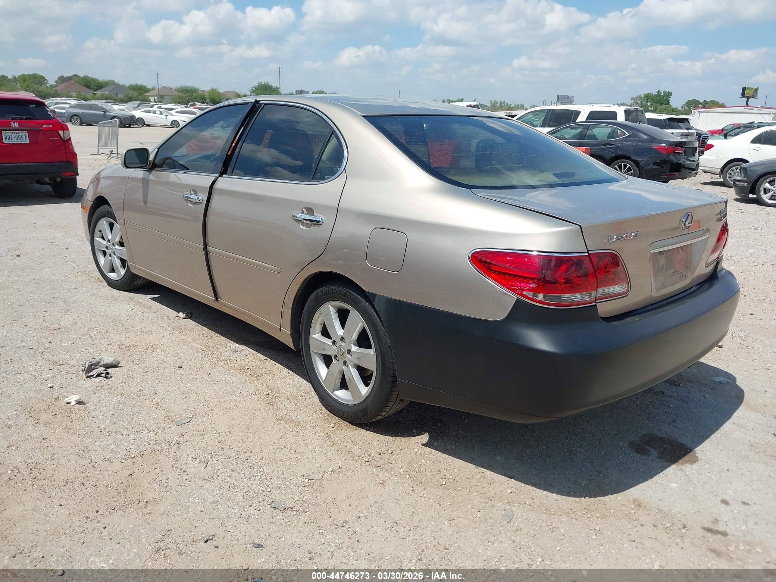 2006 LEXUS ES — VIN JTHBA30G265152358 — photo 3