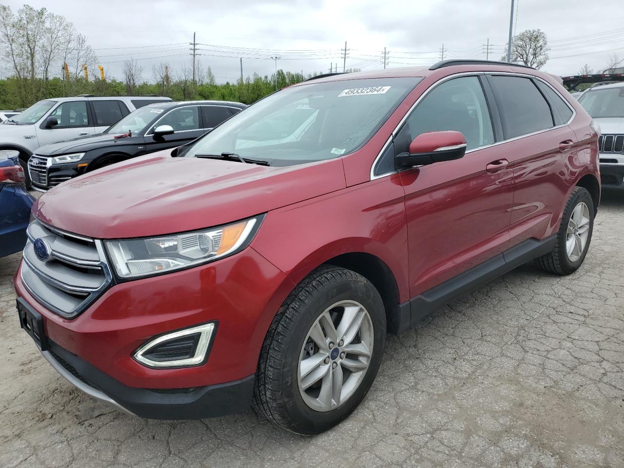 2016 FORD EDGE SEL — VIN 2FMPK4J84GBC66260 — photo 1 of 12