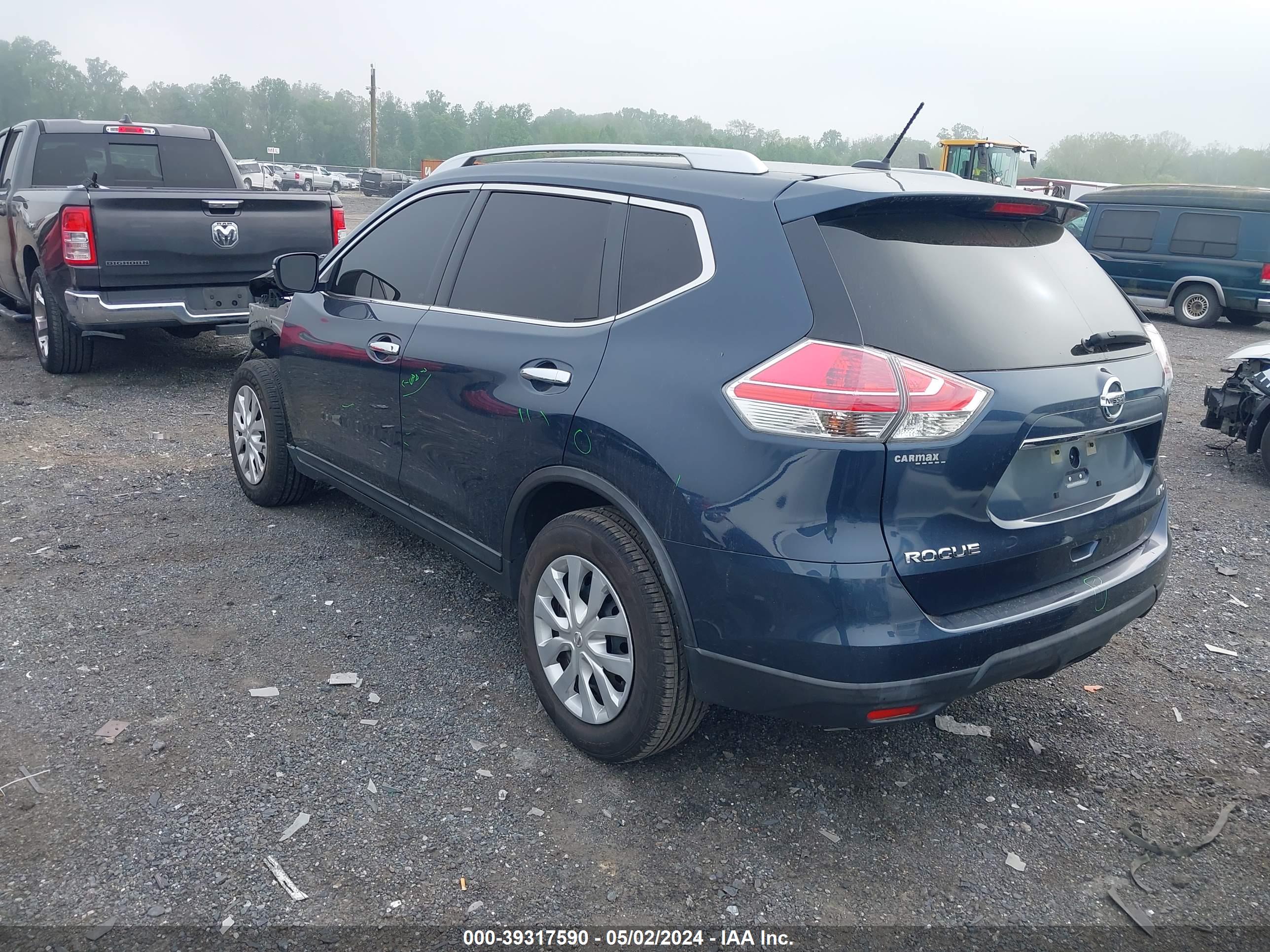2016 NISSAN ROGUE — VIN KNMAT2MV6GP731546 — photo 3
