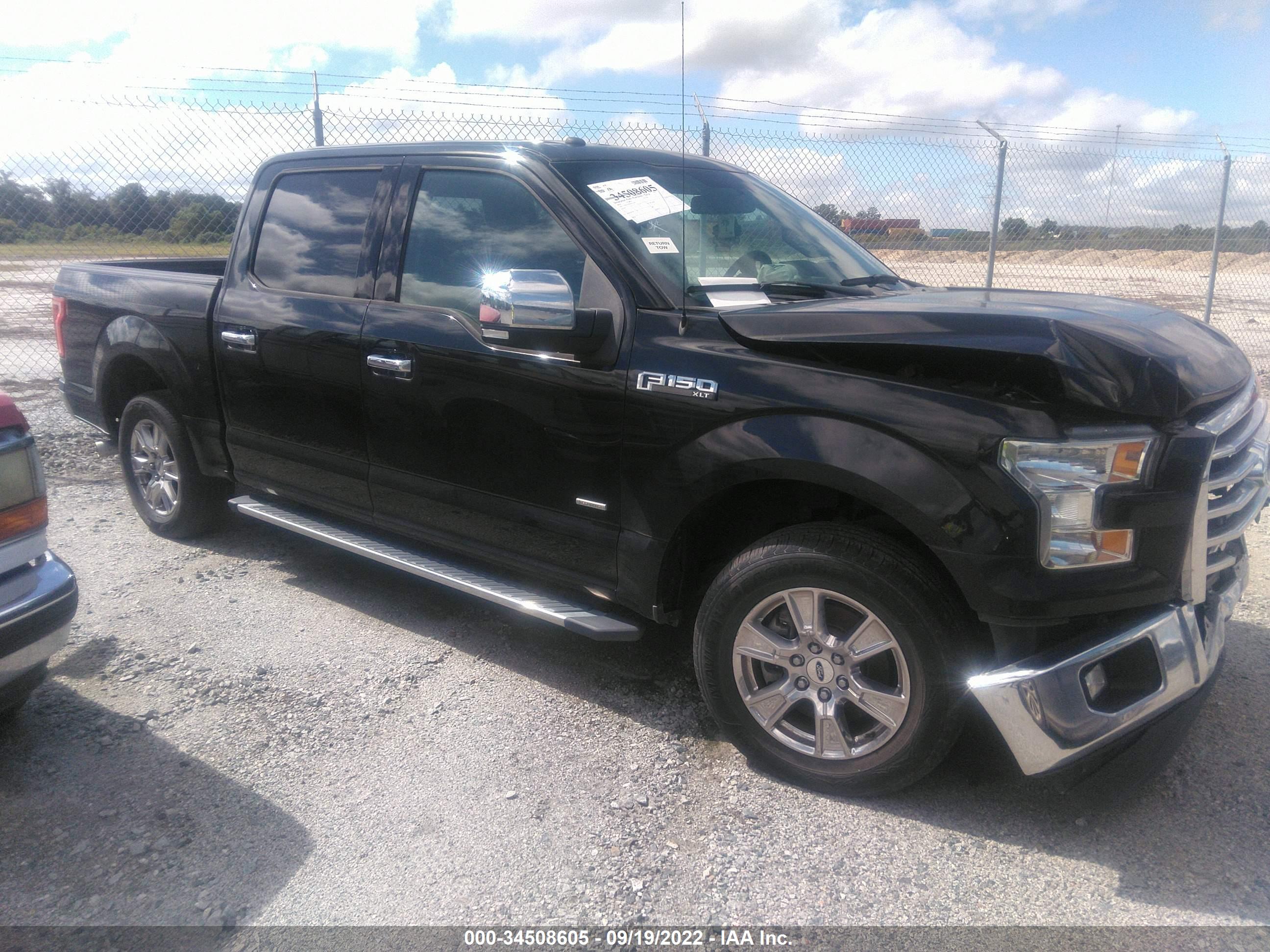 2016 FORD F-150 — VIN 1FTEW1CP9GFC65591 — photo 1 of 10