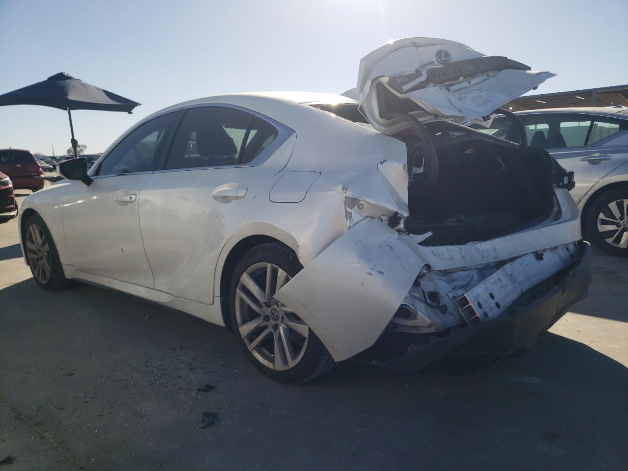 2021 LEXUS IS 300 — VIN JTHAA1D2XM5112962 — photo 2