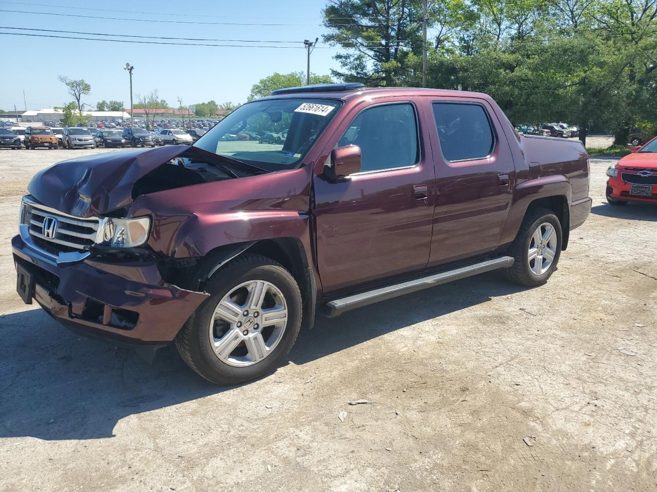 2013 HONDA RIDGELINE — VIN 5FPYK1F56DB006101 — photo 1 of 13