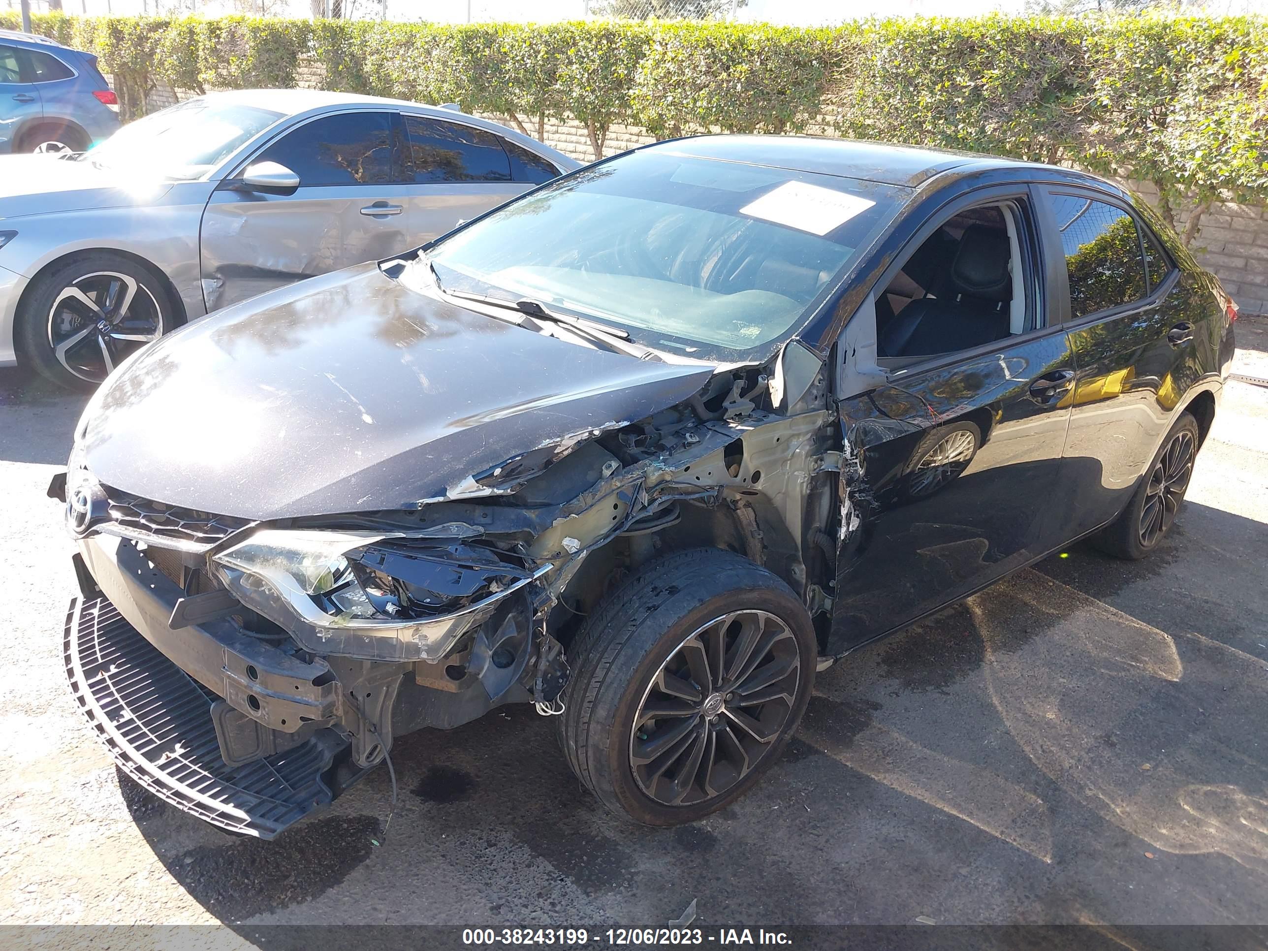2014 TOYOTA COROLLA — VIN 2T1BURHE7EC180236 — photo 2
