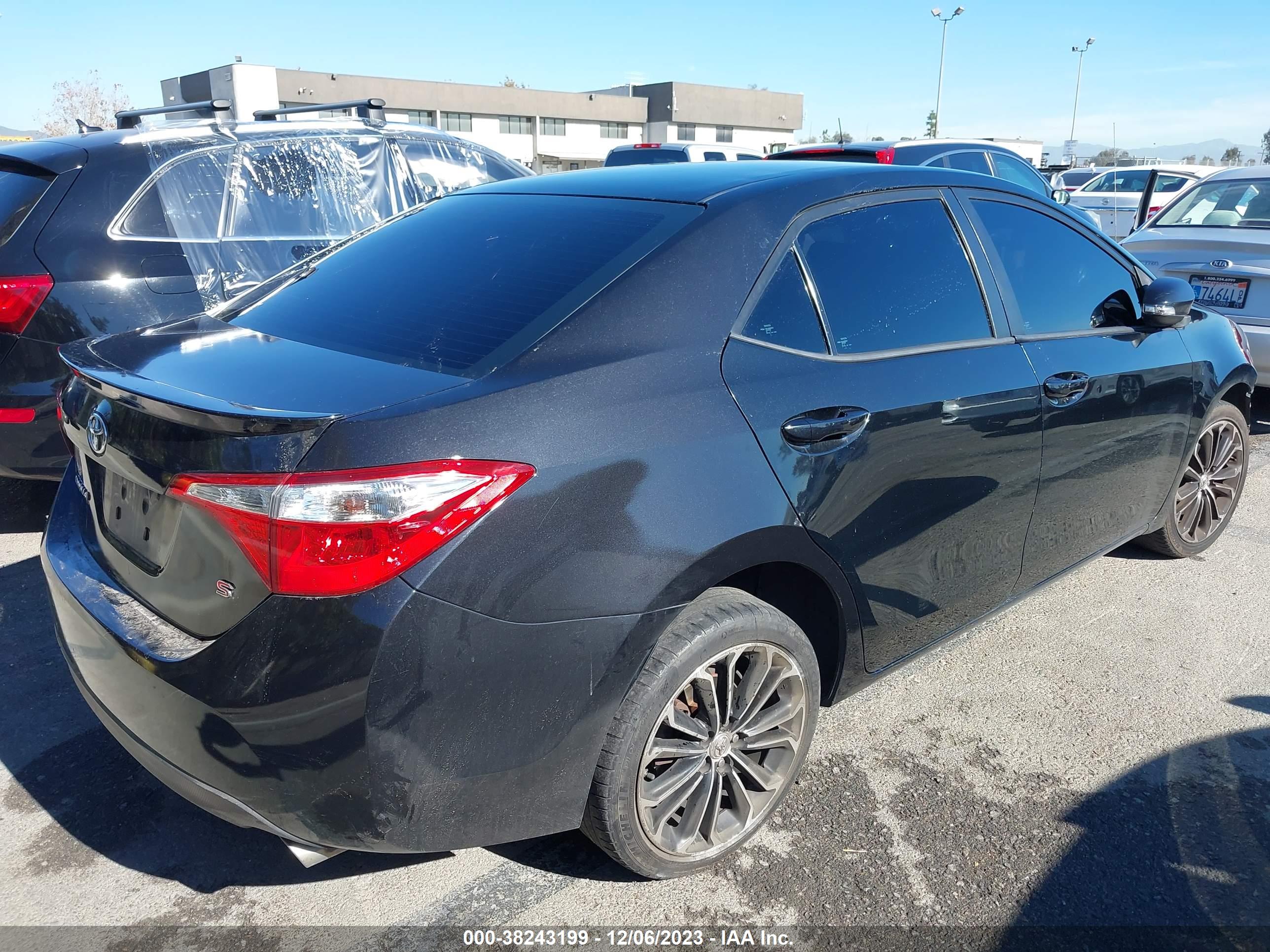 2014 TOYOTA COROLLA — VIN 2T1BURHE7EC180236 — photo 4