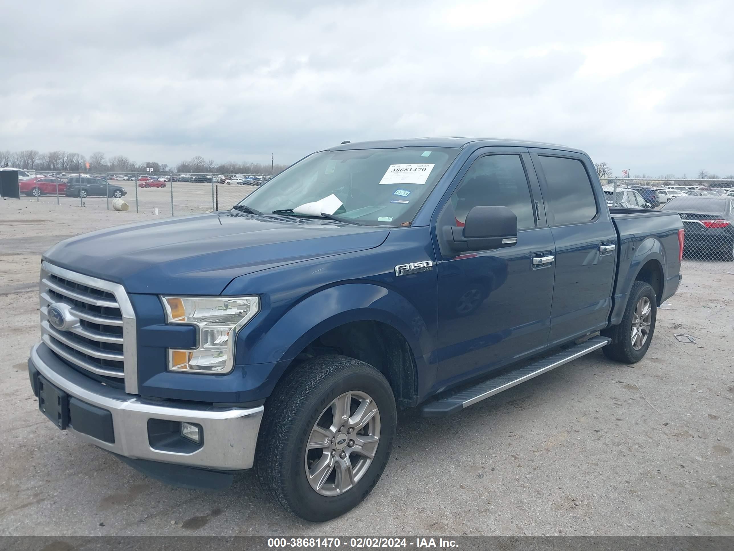2016 FORD F-150 — VIN 1FTEW1CF6GKE01870 — photo 2