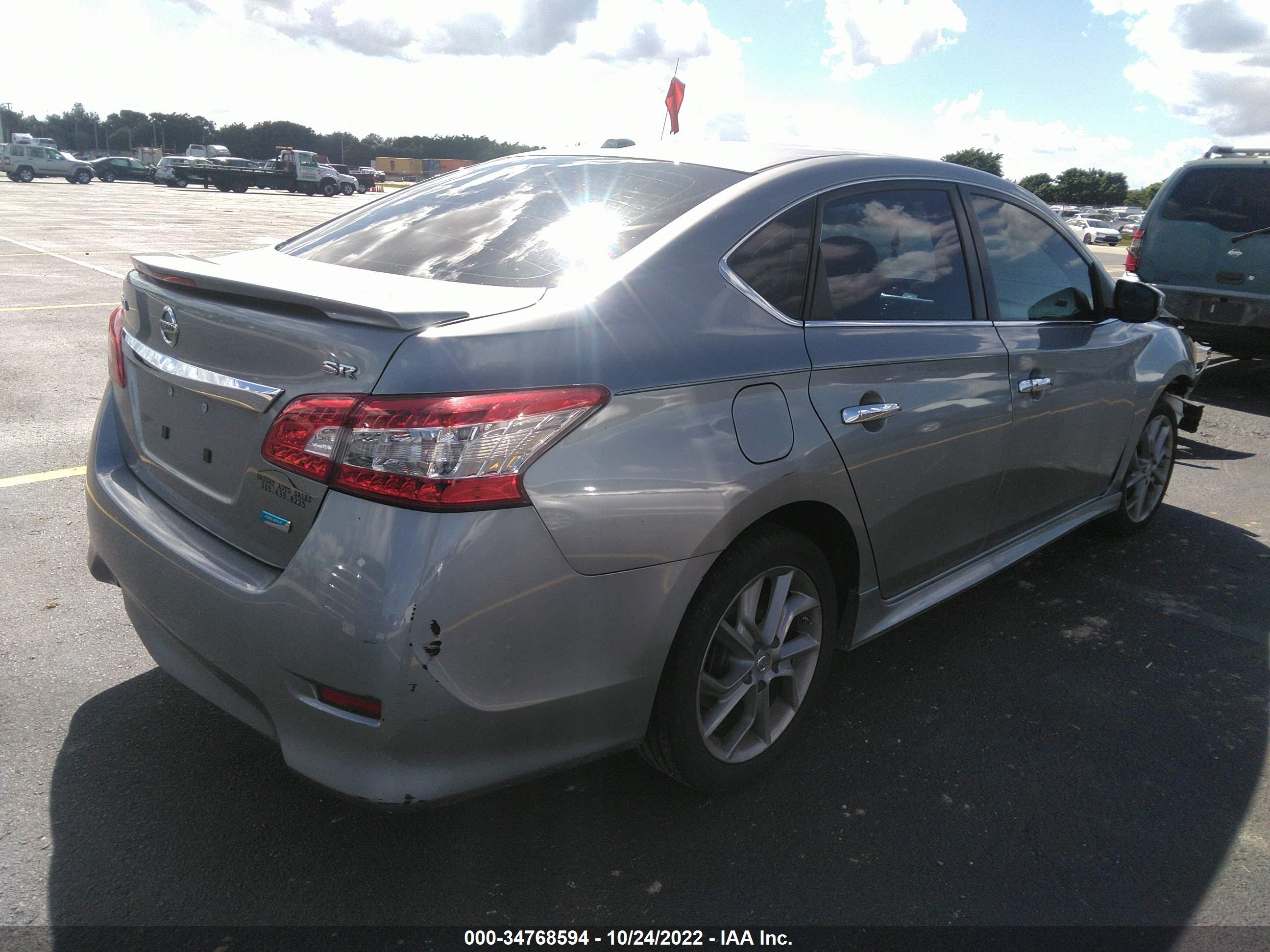 2014 NISSAN SENTRA — VIN 3N1AB7AP0EY277721 — photo 4