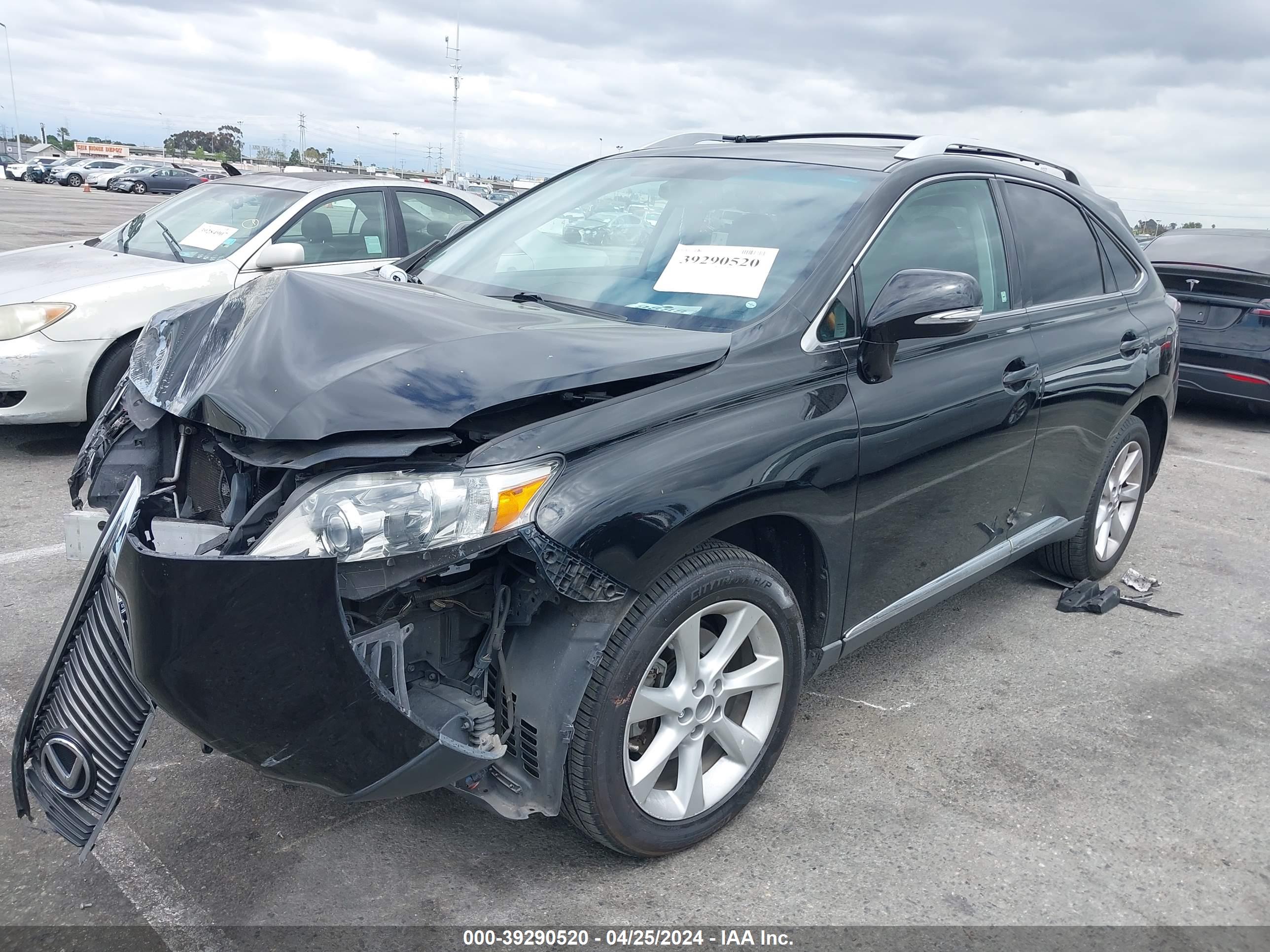 2011 LEXUS RX 350 — VIN 2T2ZK1BA6BC056445 — photo 2