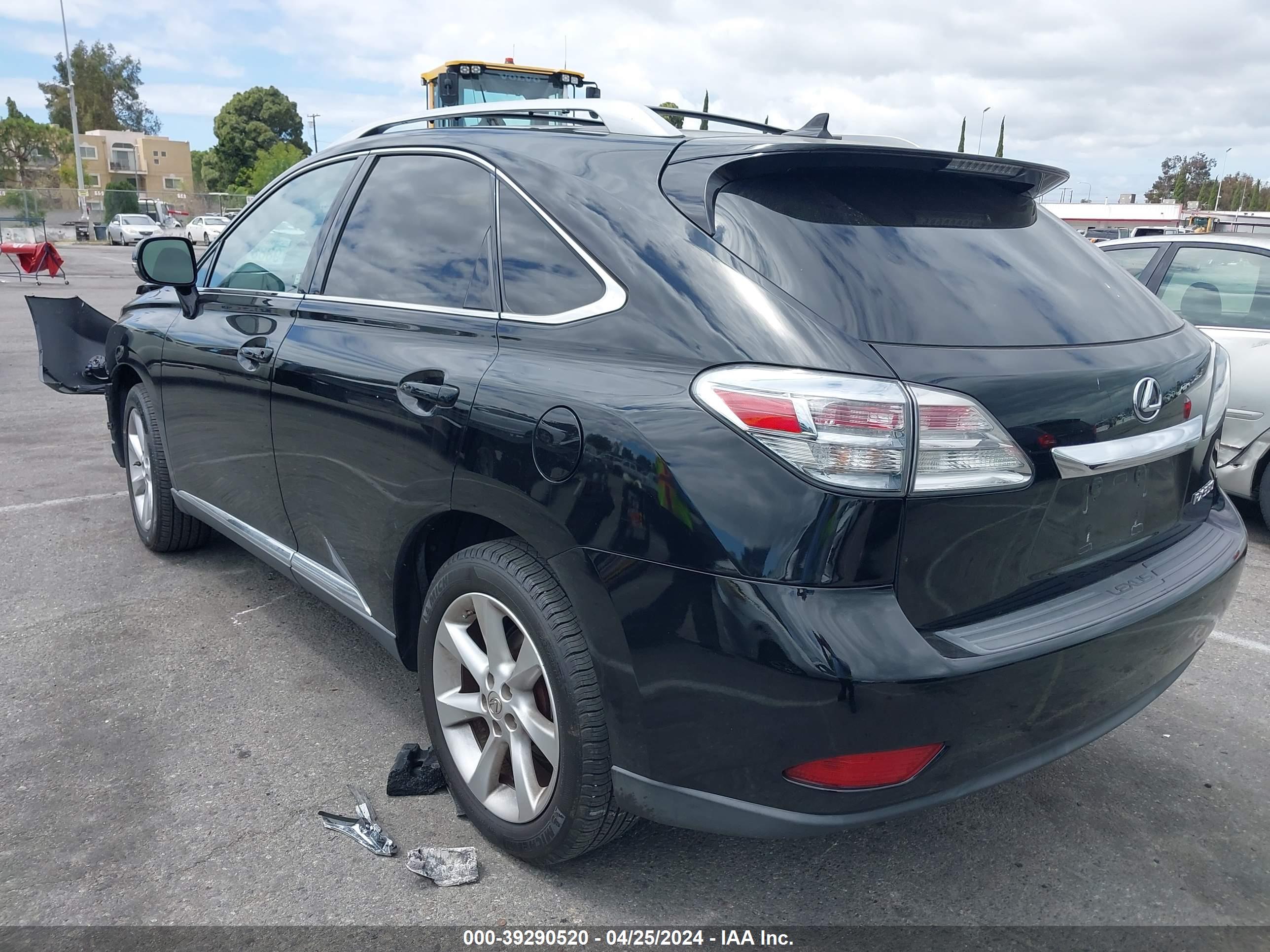 2011 LEXUS RX 350 — VIN 2T2ZK1BA6BC056445 — photo 3