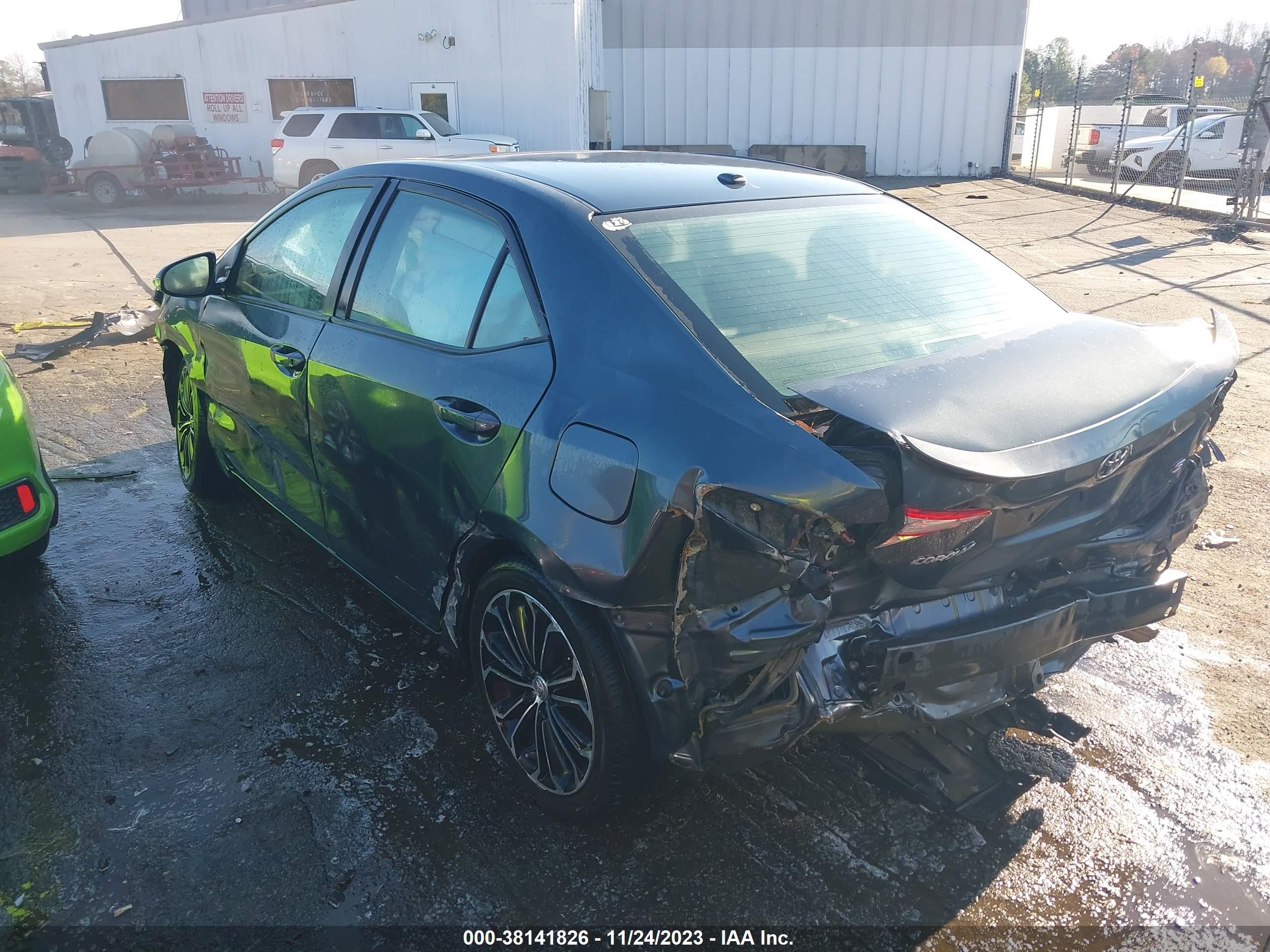 2014 TOYOTA COROLLA — VIN 2T1BURHE3EC039082 — photo 3