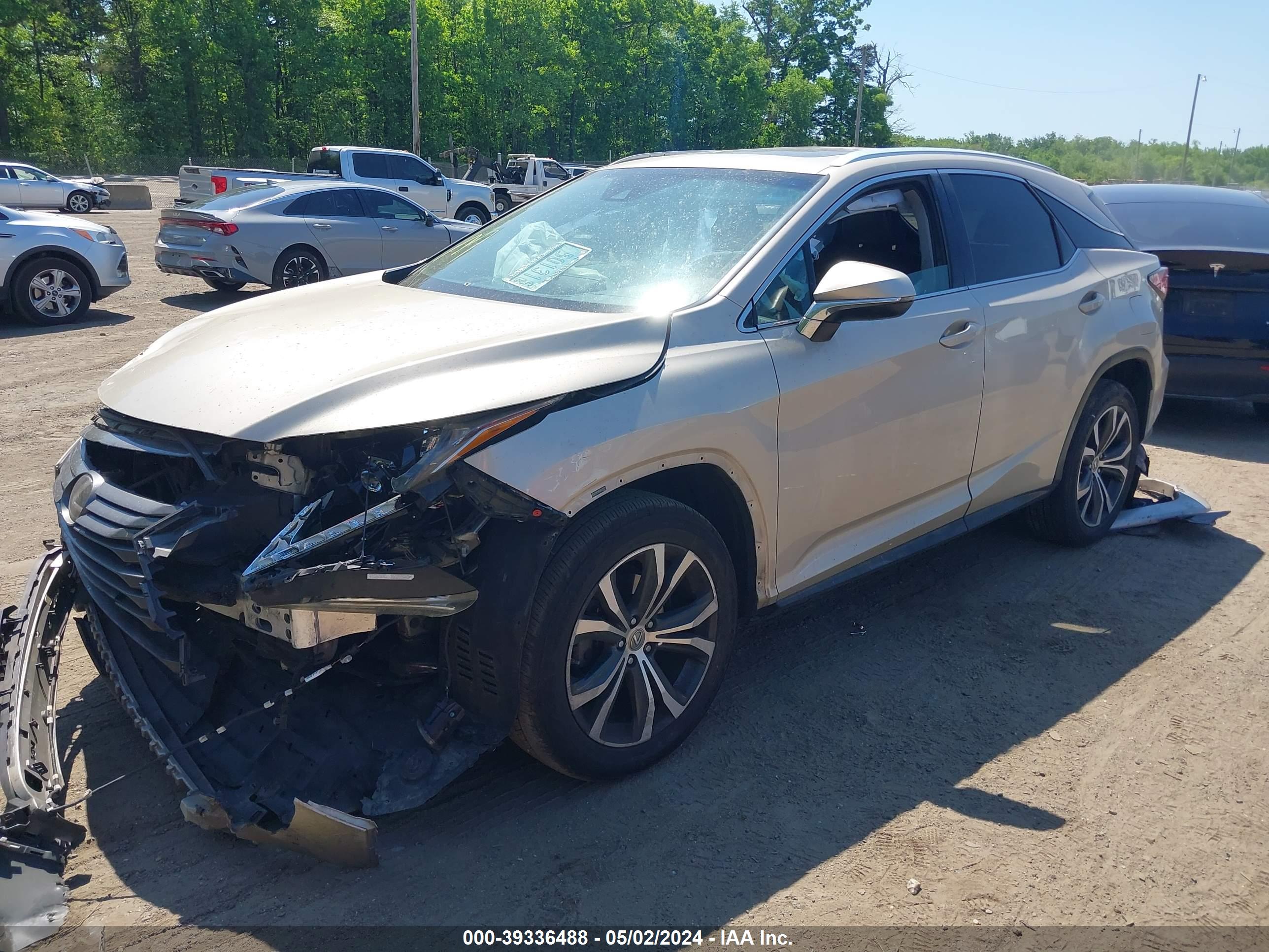 2016 LEXUS RX 350 — VIN 2T2BZMCA2GC033751 — photo 2