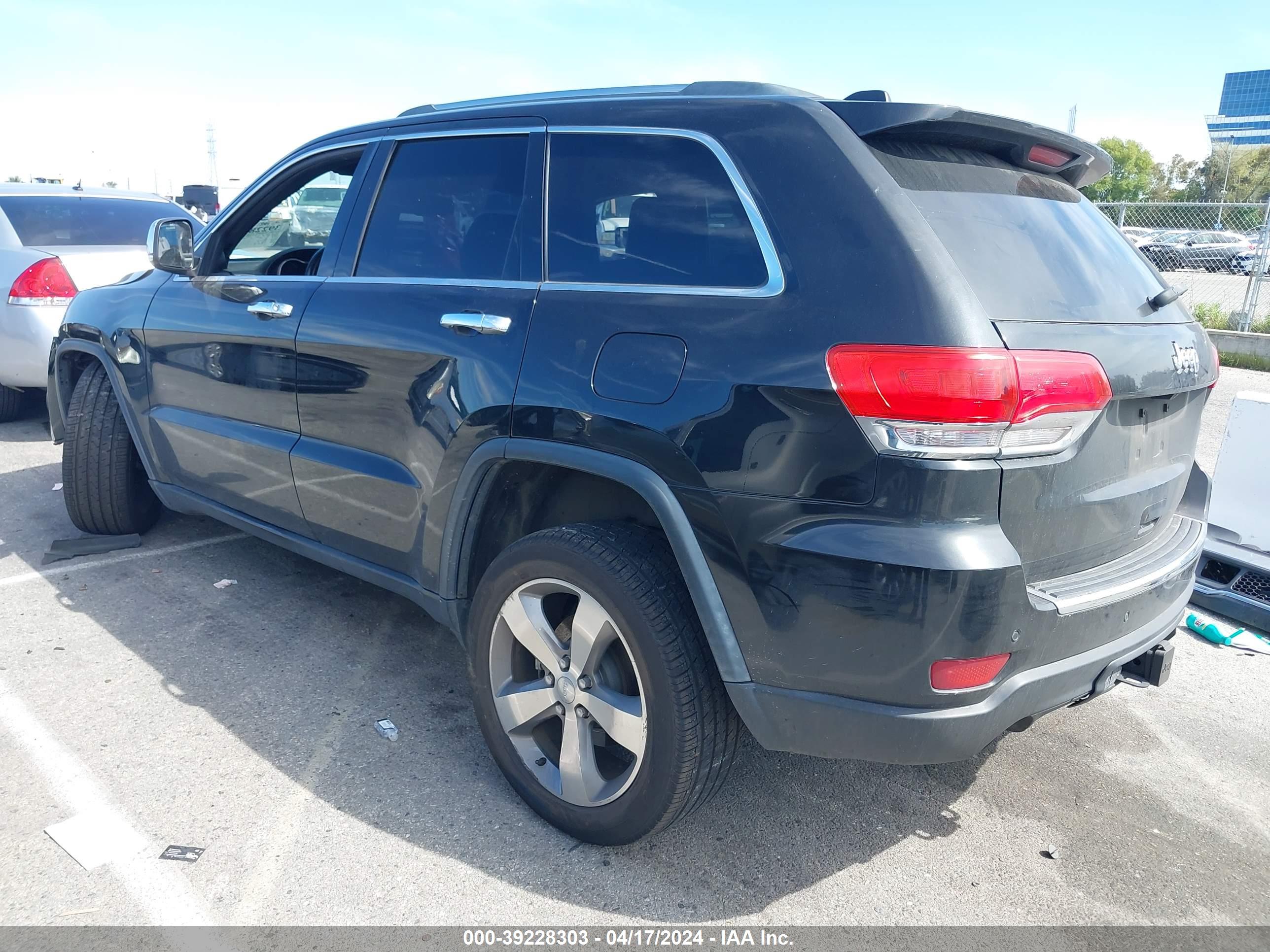 2014 JEEP GRAND CHEROKEE — VIN 1C4RJFBG2EC129509 — photo 3