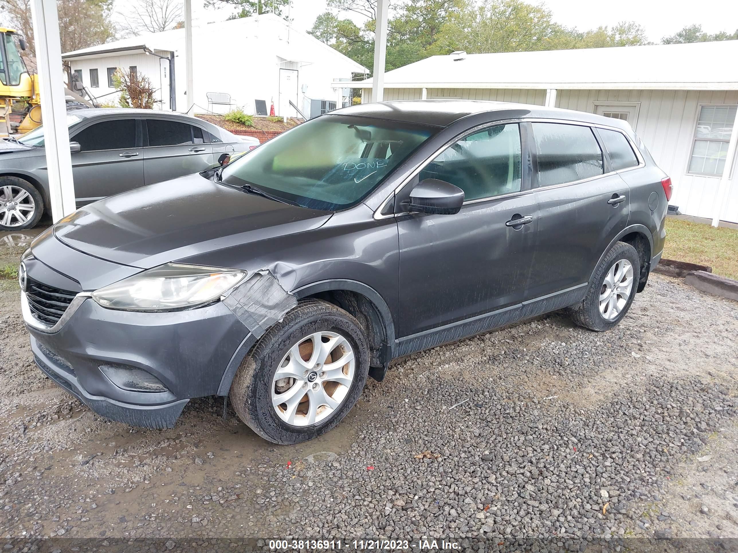 2013 MAZDA CX-9 — VIN JM3TB2BAXD0401545 — photo 2