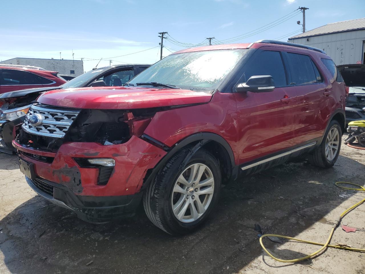 2018 FORD EXPLORER X — VIN 1FM5K8D87JGC59782 — photo 1 of 14