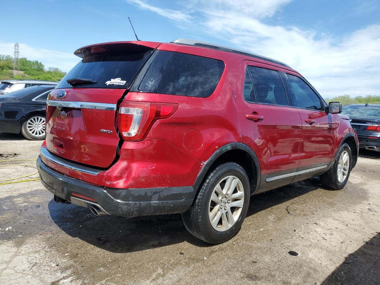 2018 FORD EXPLORER X — VIN 1FM5K8D87JGC59782 — photo 3