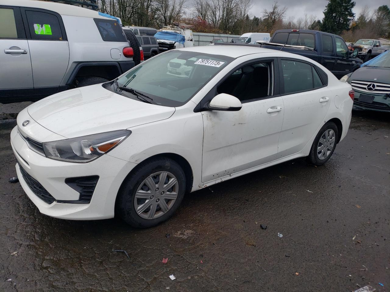 2021 KIA RIO LX — VIN 3KPA24AD7ME387344 — photo 1 of 12