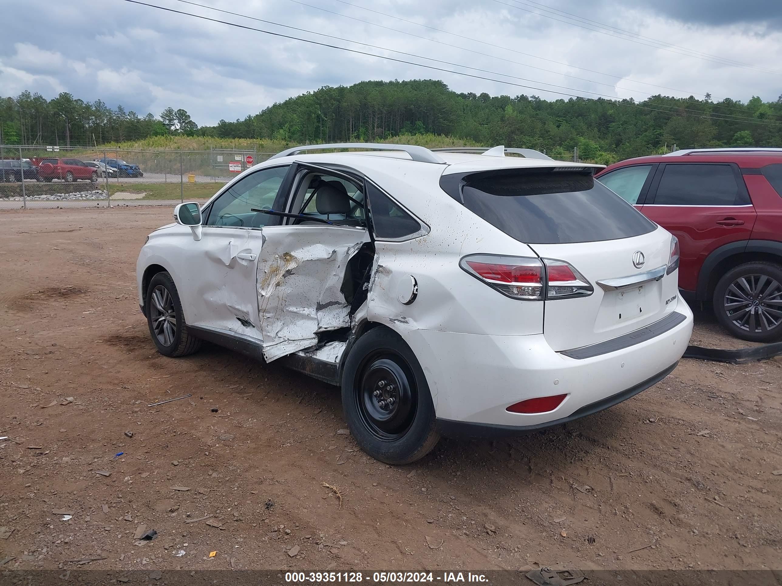 2015 LEXUS RX 350 — VIN 2T2ZK1BA7FC204334 — photo 3