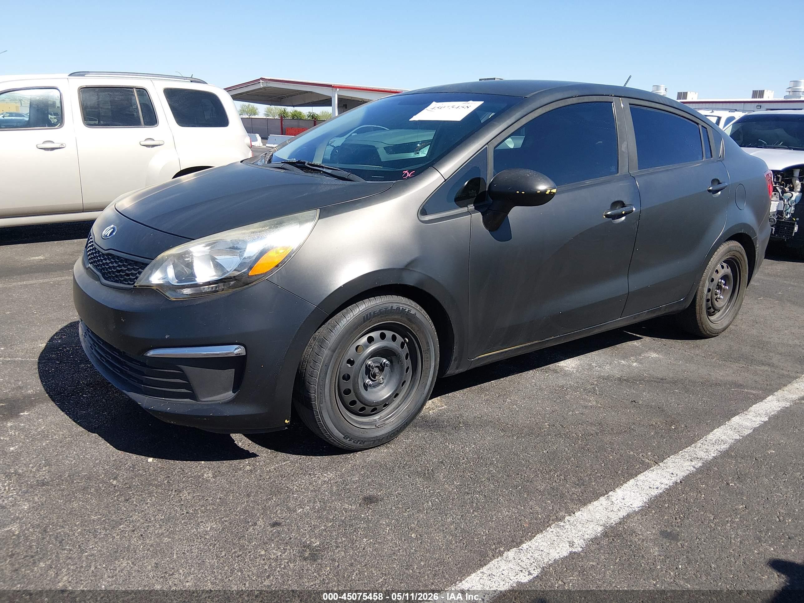 2016 KIA Rio — VIN KNADM4A38G6669000 — photo 2