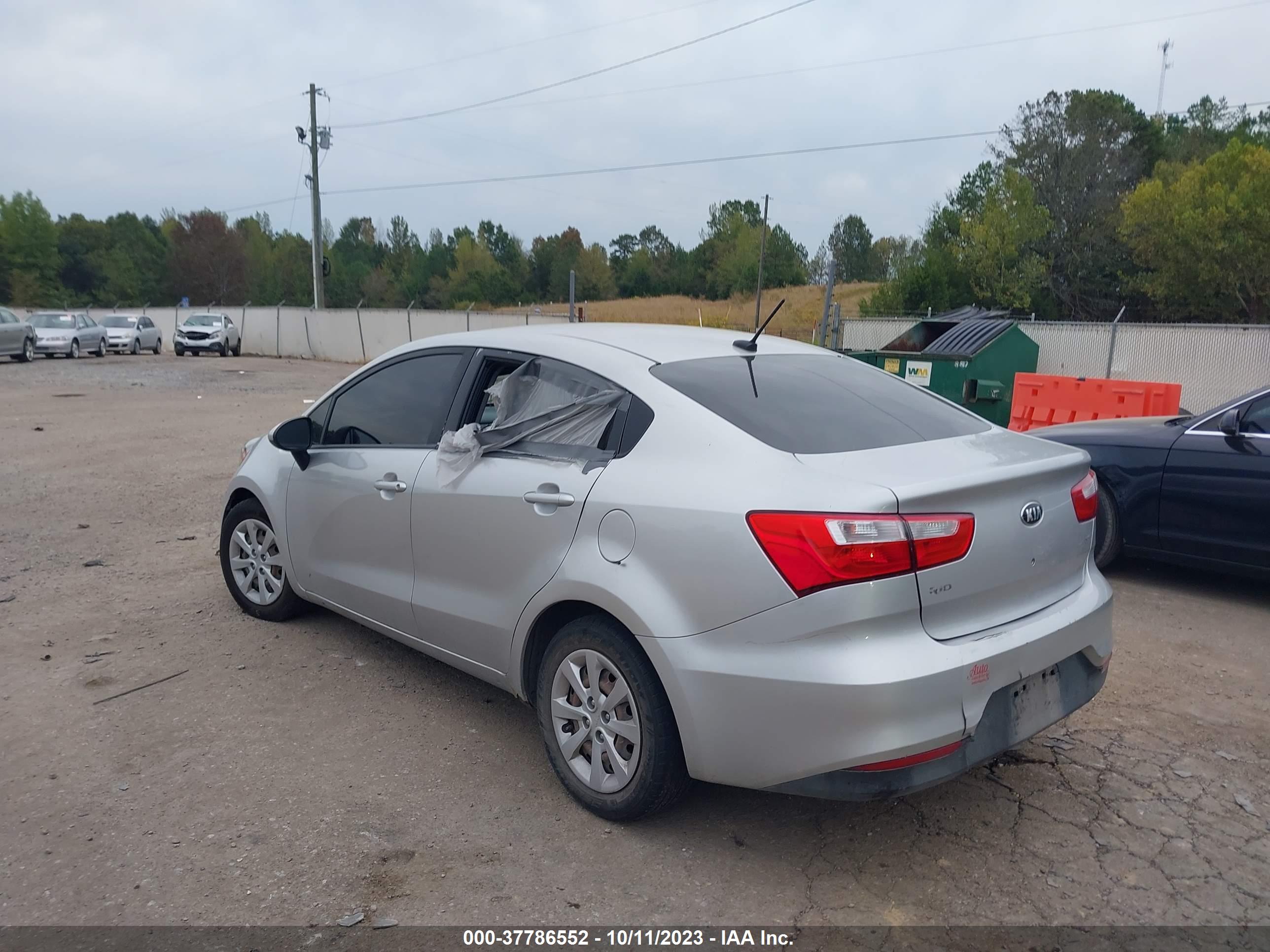 2016 KIA RIO — VIN KNADM4A33G6676890 — photo 3