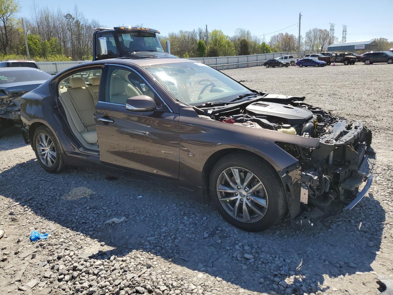 2017 INFINITI Q50 BASE — VIN JN1CV7AR1HM680535 — photo 4