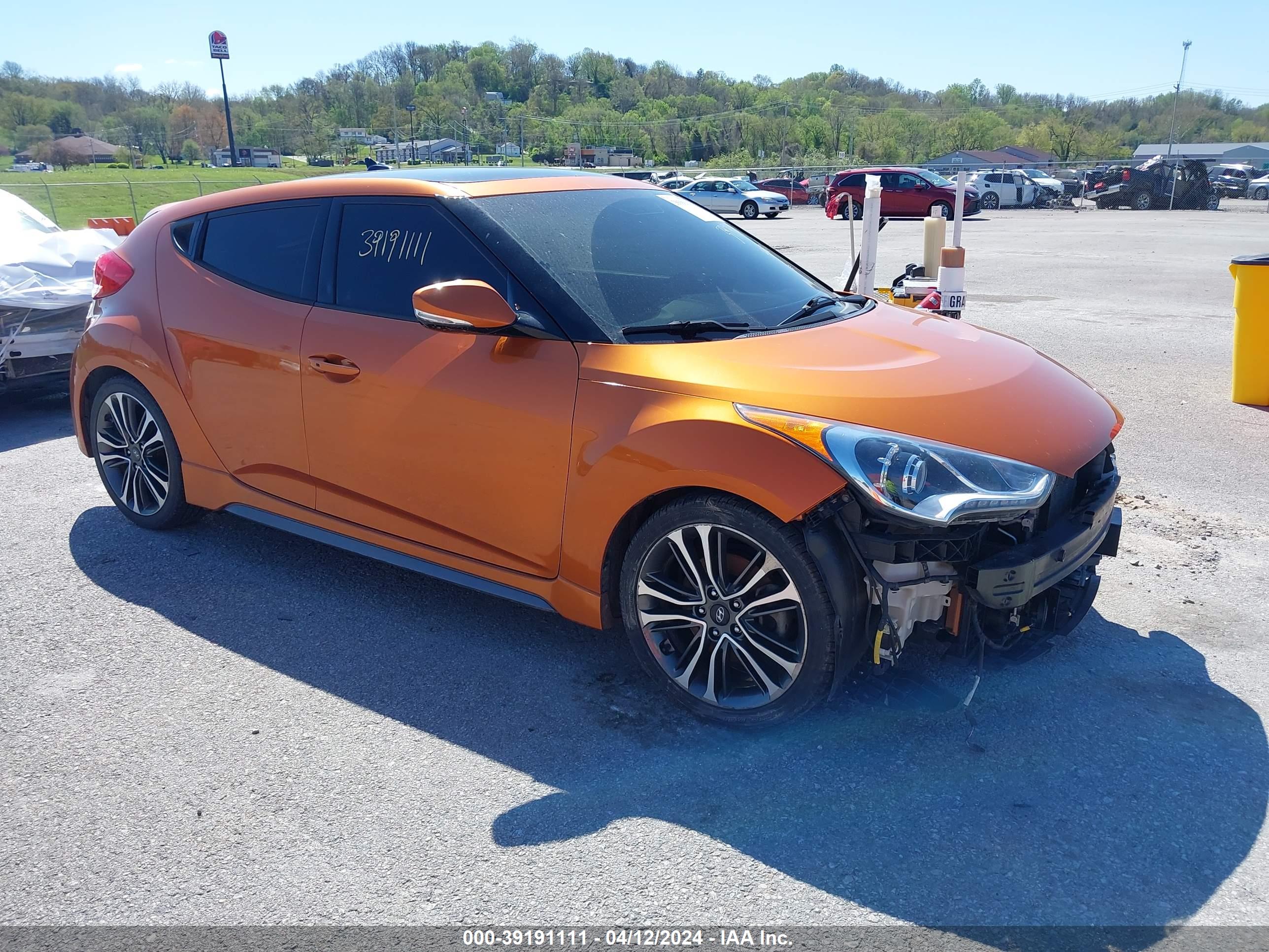 2016 HYUNDAI VELOSTER — VIN KMHTC6AE2GU258441 — photo 1 of 20