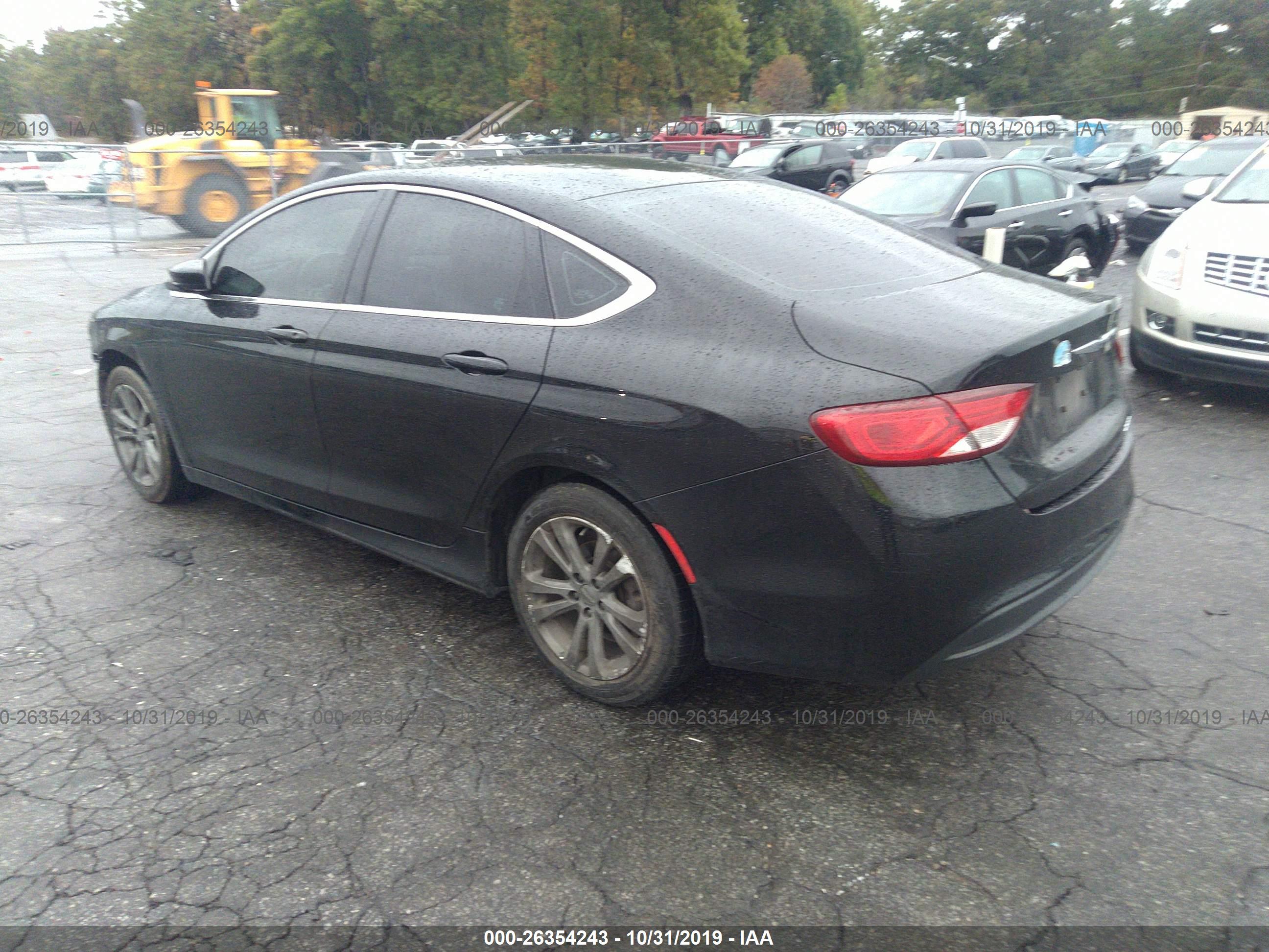 2016 CHRYSLER 200 — VIN 1C3CCCFB9GN188534 — photo 3