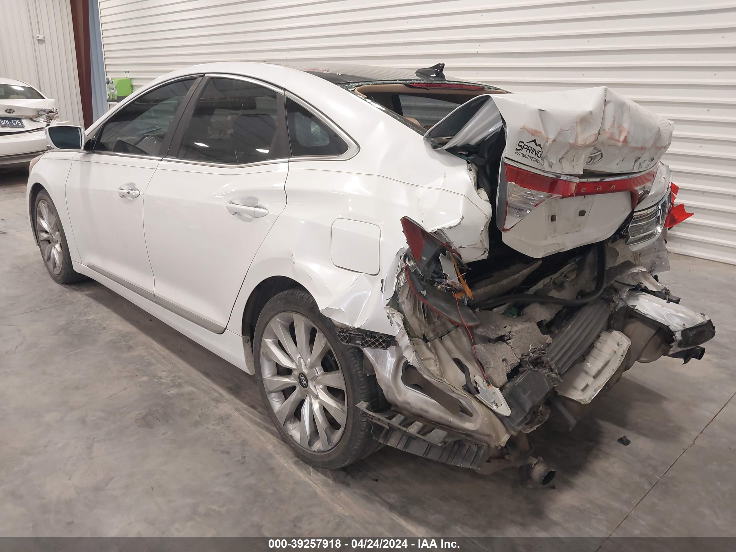 2013 HYUNDAI AZERA — VIN KMHFH4JG9DA258180 — photo 3