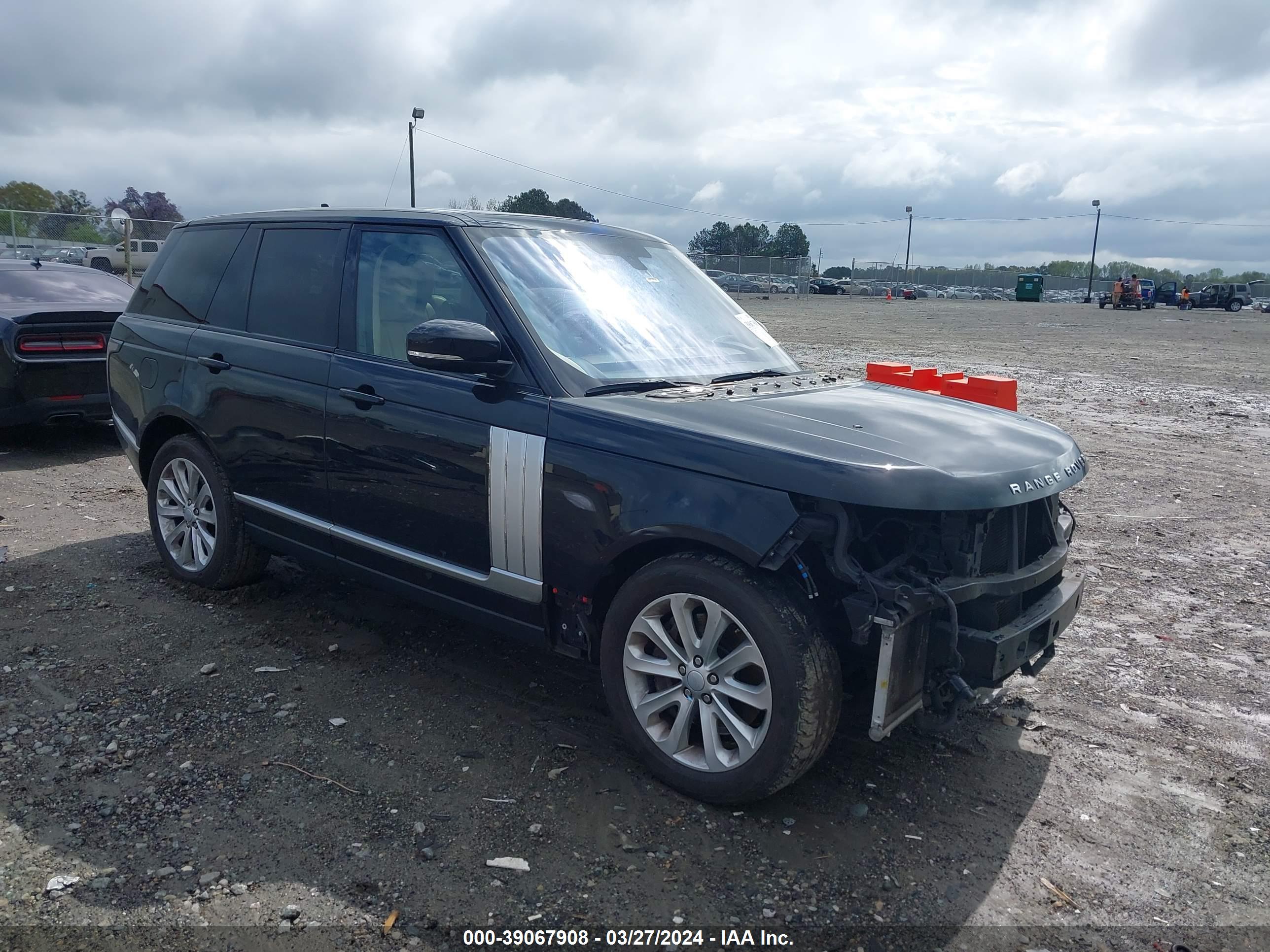 2016 LAND ROVER RANGE ROVER — VIN SALGS2PF3GA316651 — photo 1 of 18