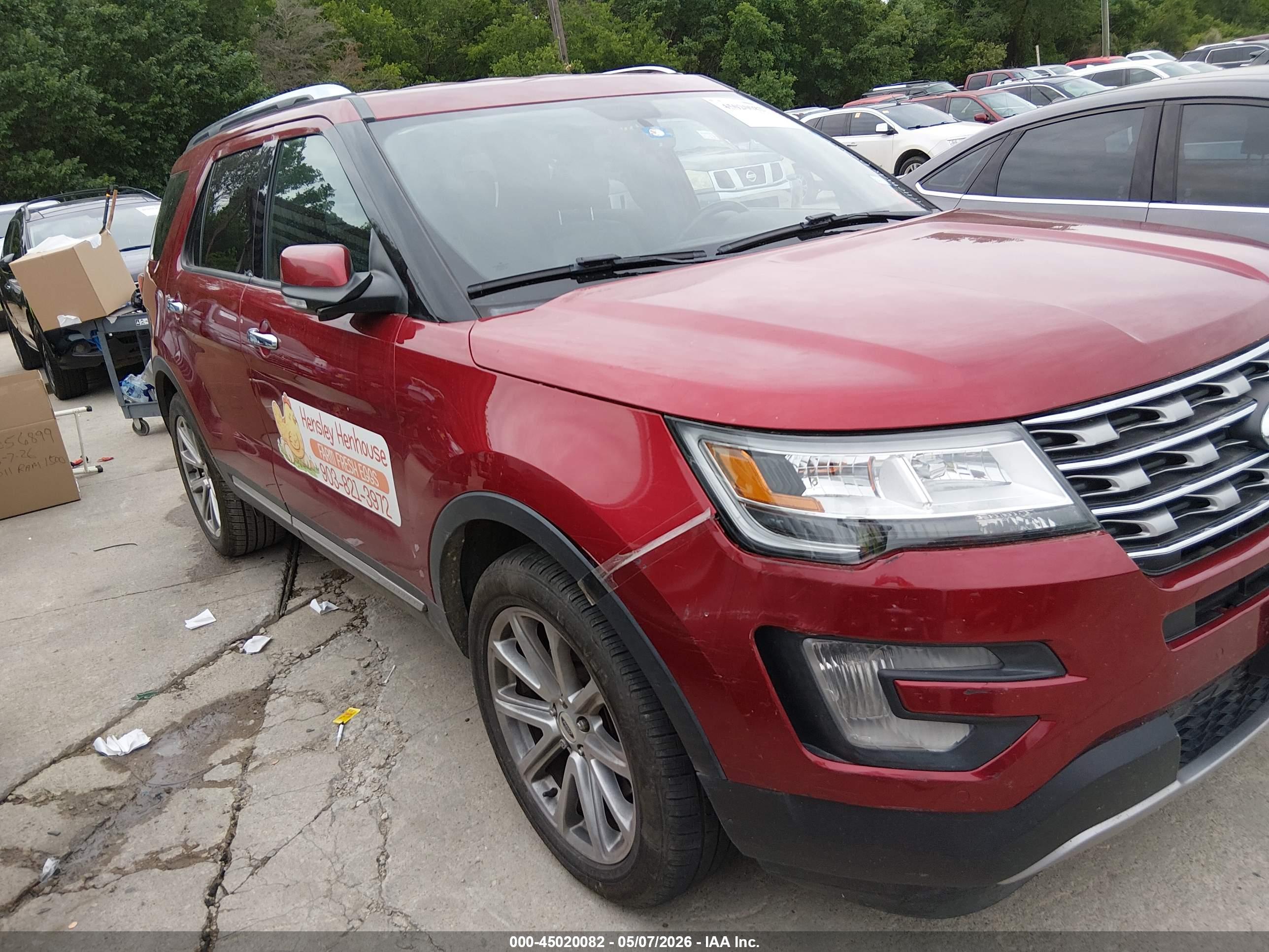 2017 FORD Explorer — VIN 1FM5K7FH4HGD98821 — photo 1 of 16