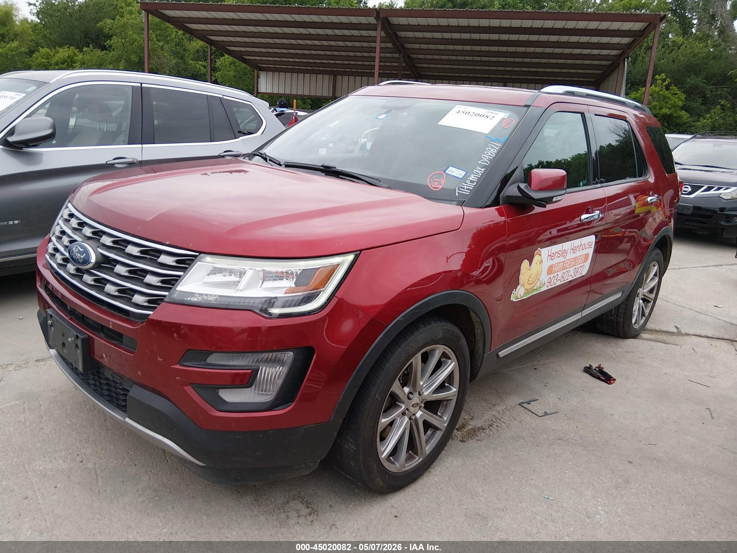 2017 FORD Explorer — VIN 1FM5K7FH4HGD98821 — photo 2