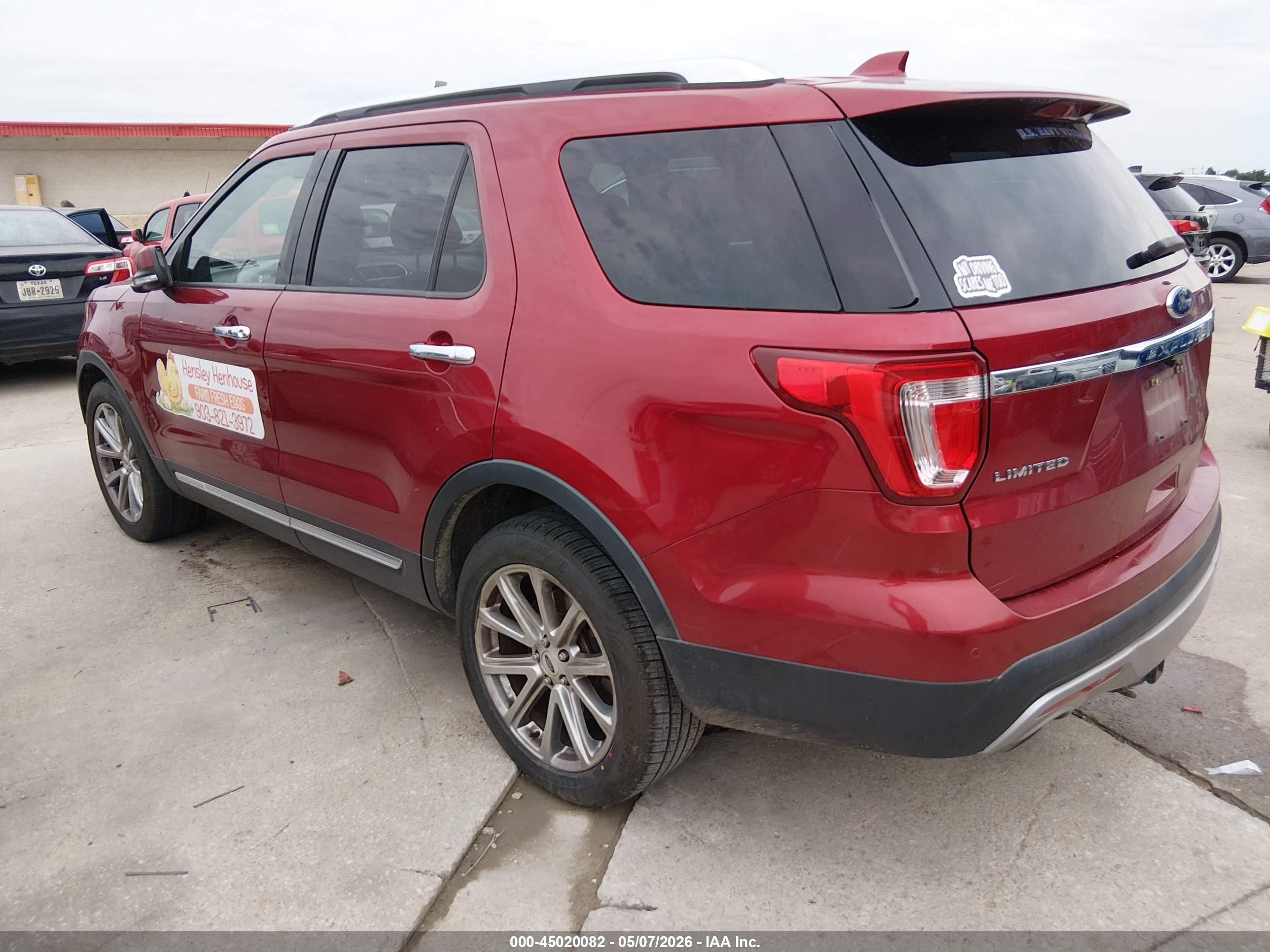 2017 FORD Explorer — VIN 1FM5K7FH4HGD98821 — photo 3